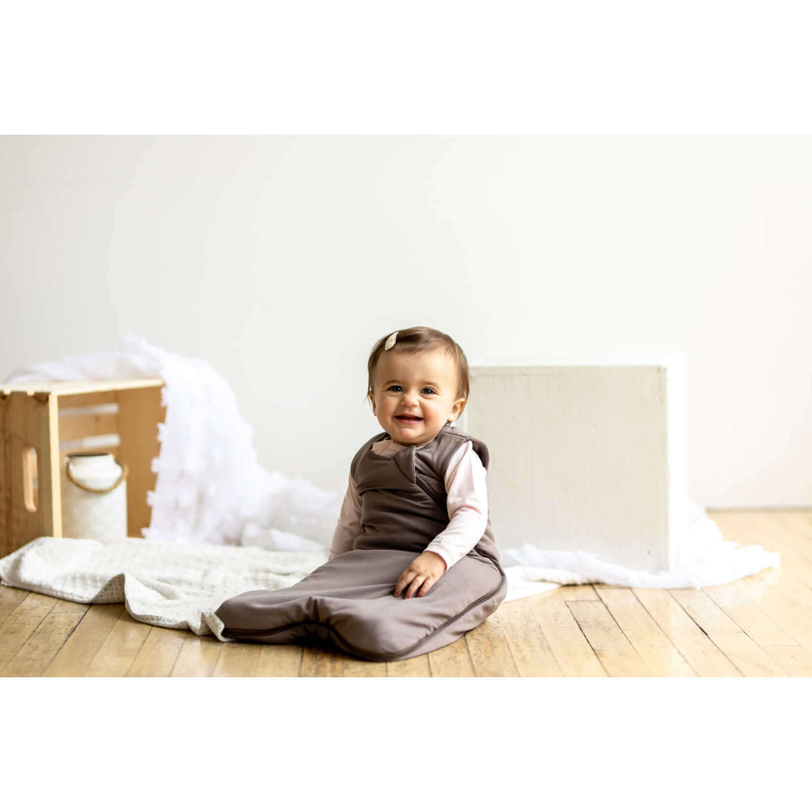 Coccoli Coccoli - Modal 1.5 Tog Sleepsack | Chocolate