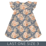 Milon Milon - Grey Floral Dress