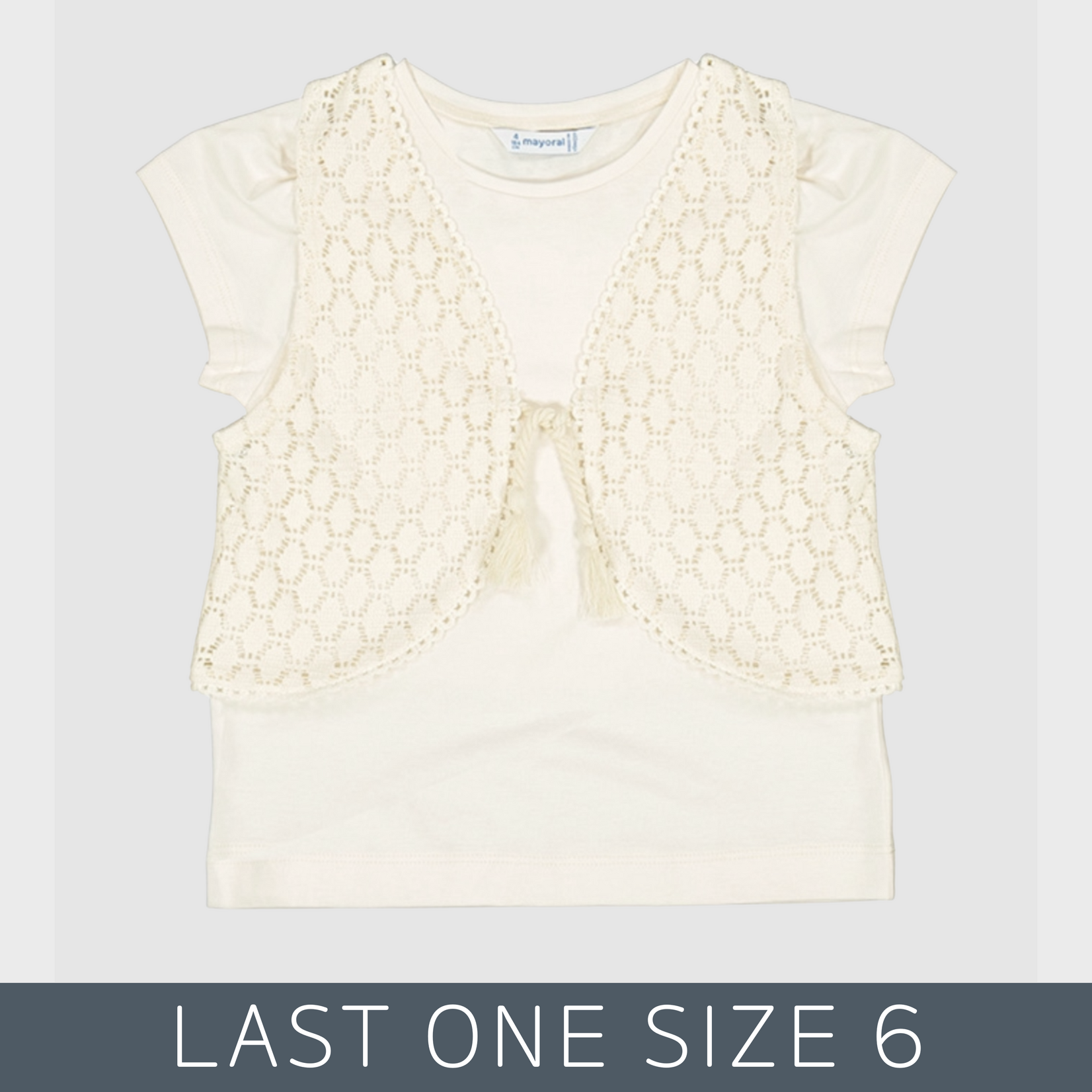 Mayoral Mayoral - T-Shirt with Vest Set
