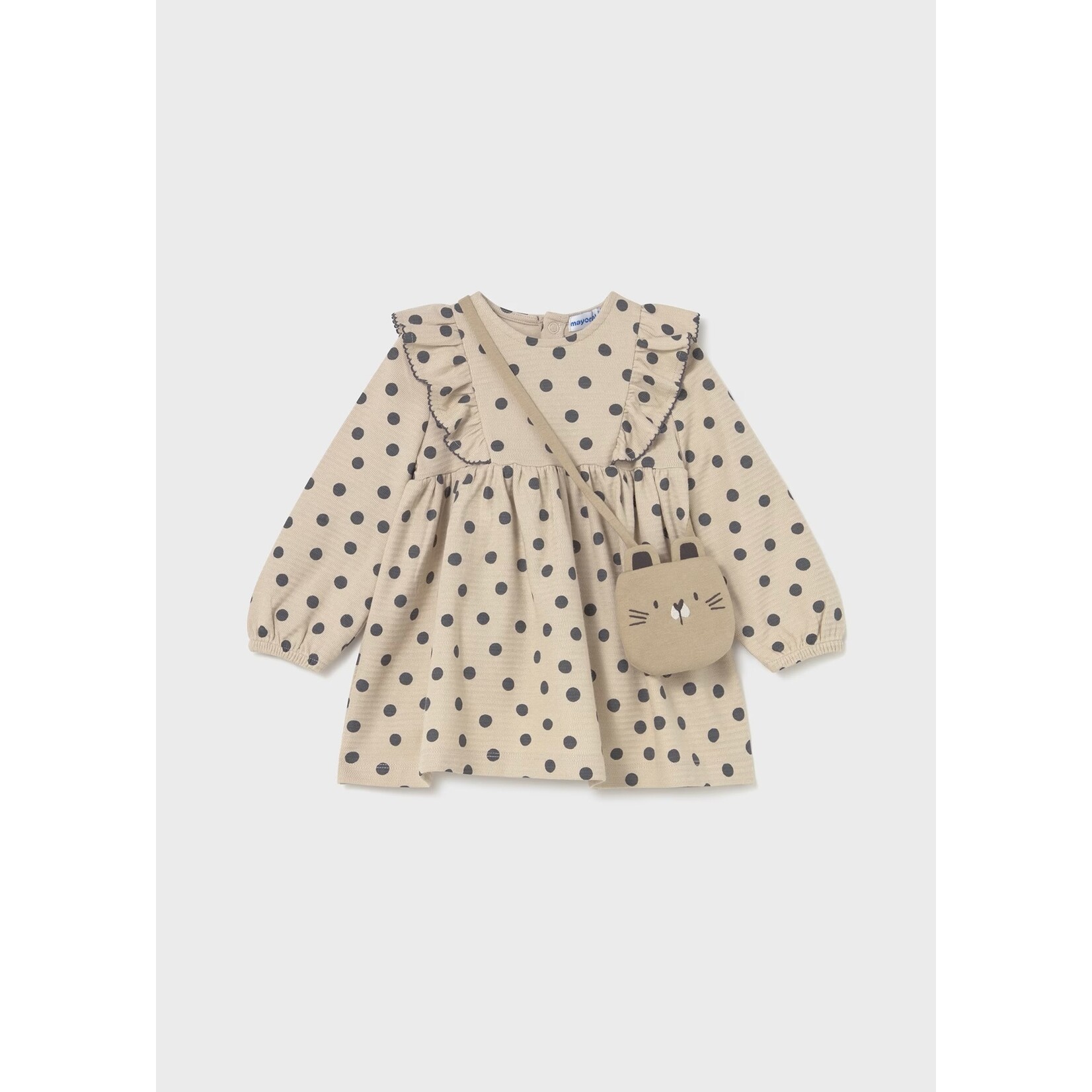 Mayoral Mayoral - Printed Dress With Purse