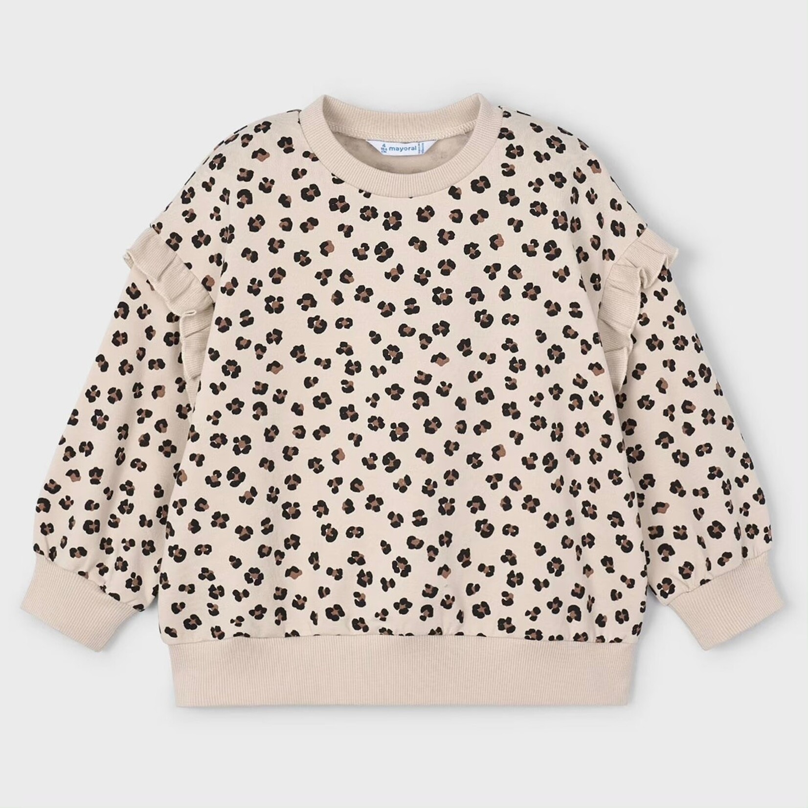 Mayoral Mayoral - Sweatshirt With Ruffle Sleeves(4433)