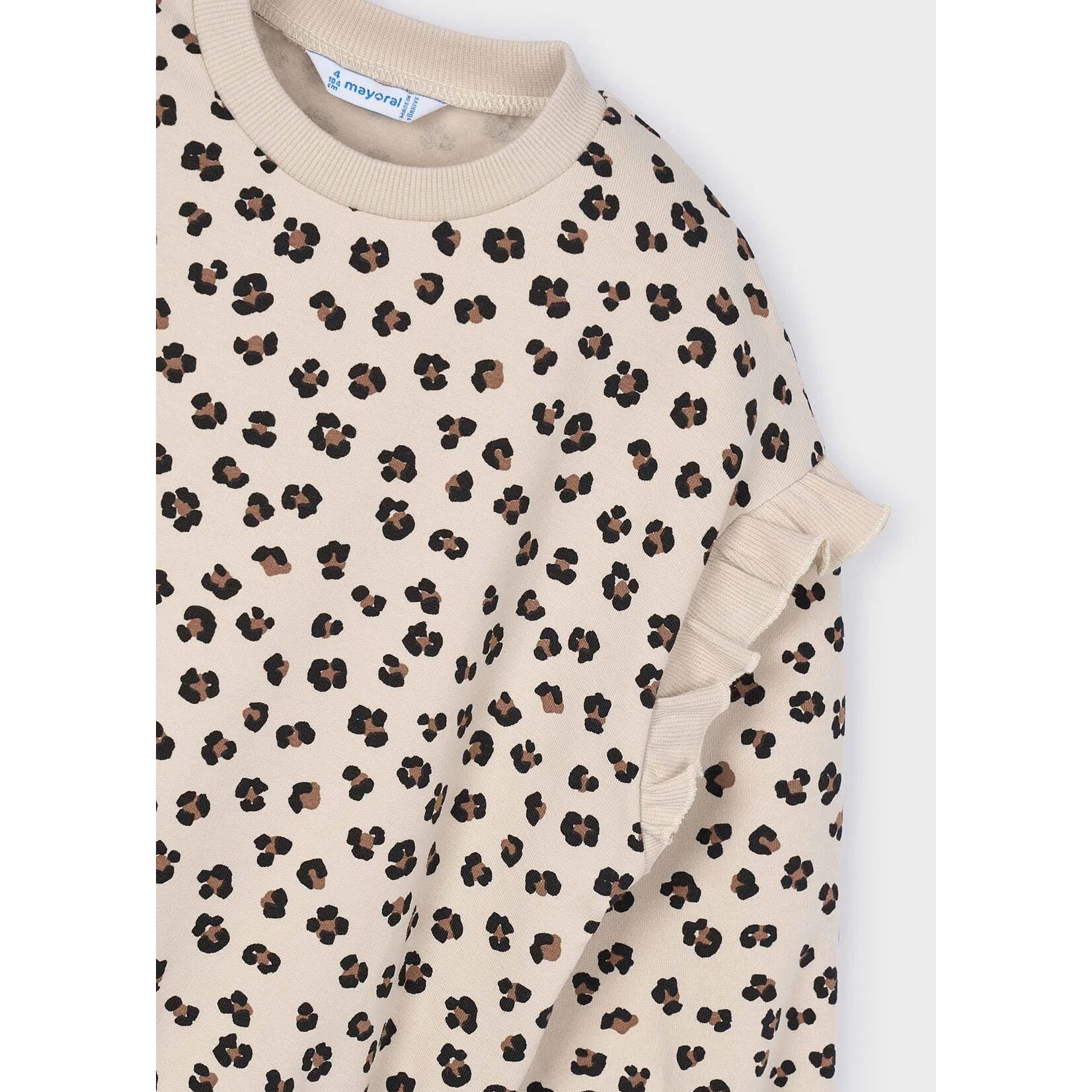 Mayoral Mayoral - Sweatshirt With Ruffle Sleeves(4433)