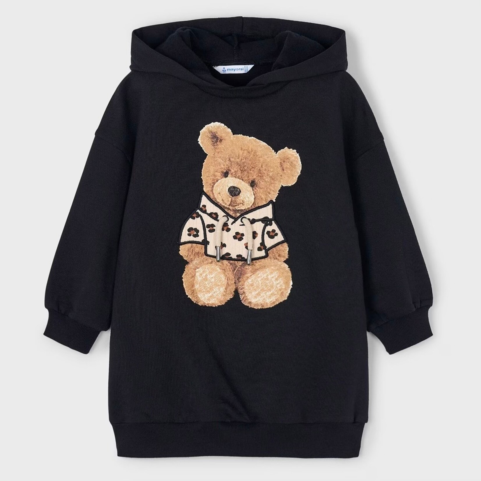 Mayoral Mayoral - Hooded Bear Dress (4928)