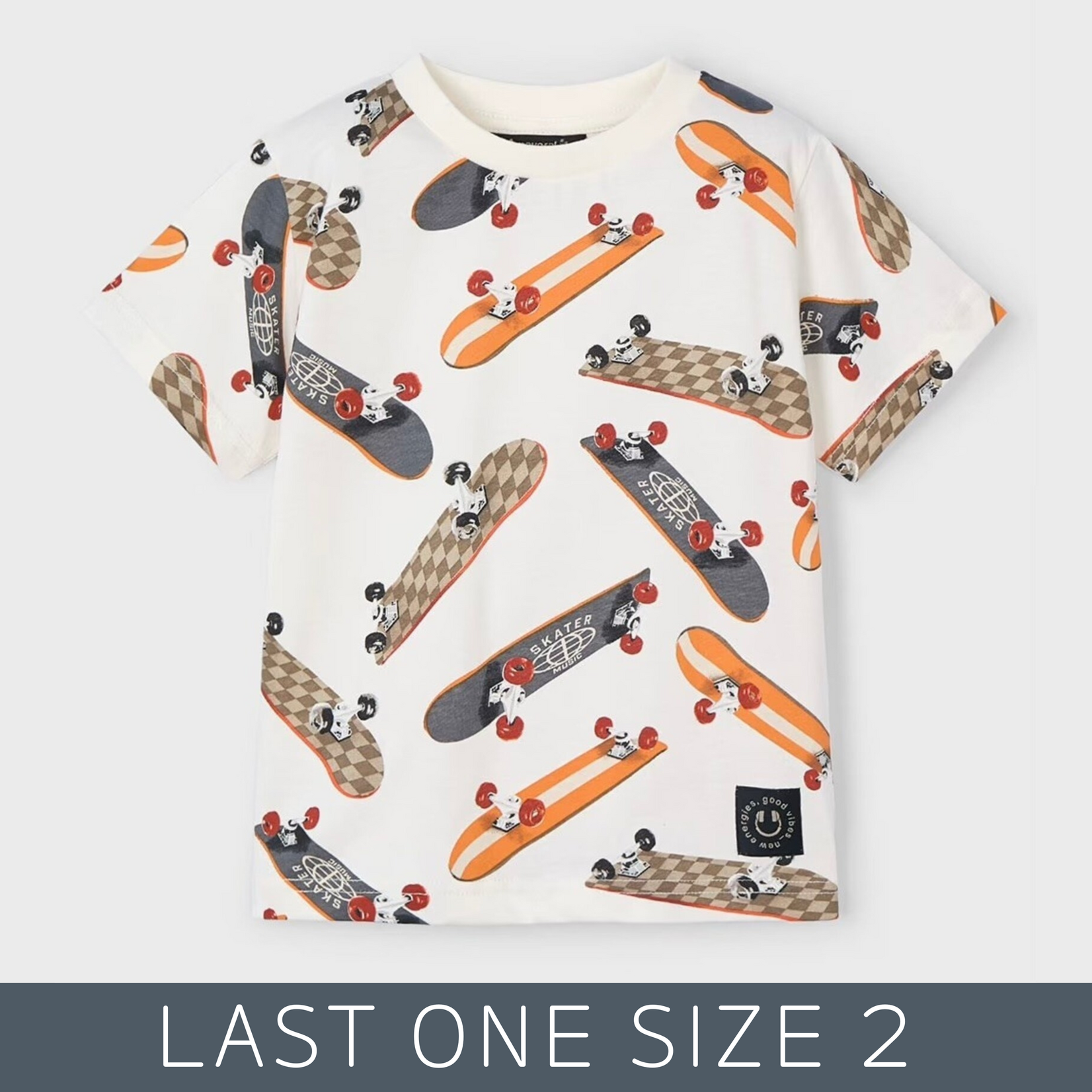 Mayoral Mayoral - Skateboard Print T-Shirt