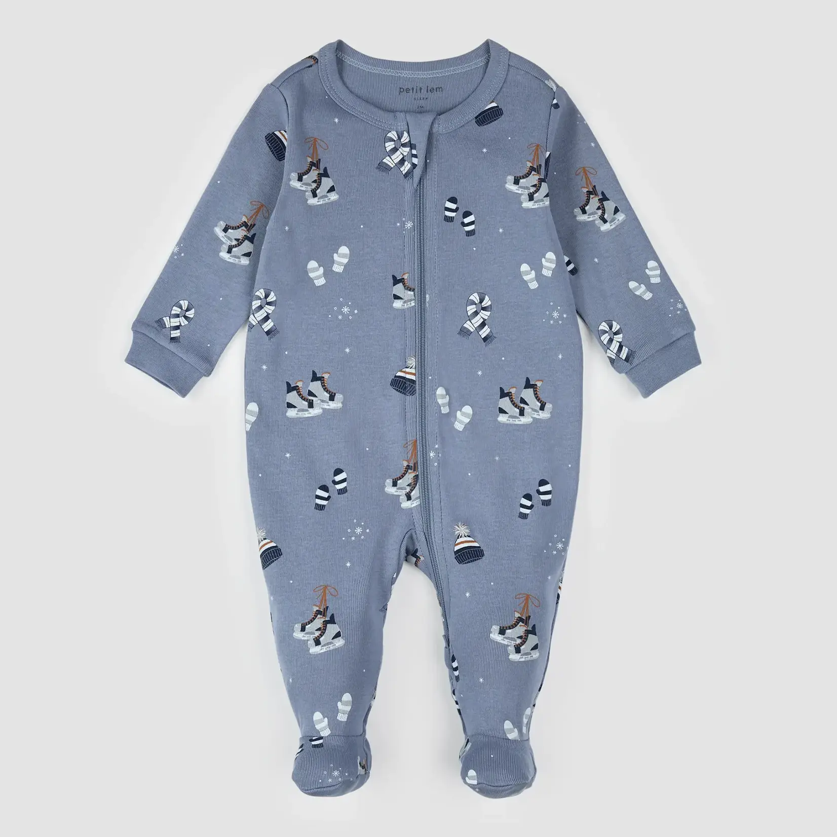 Petit Lem Petit Lem - Cozy Winter Print Sleeper