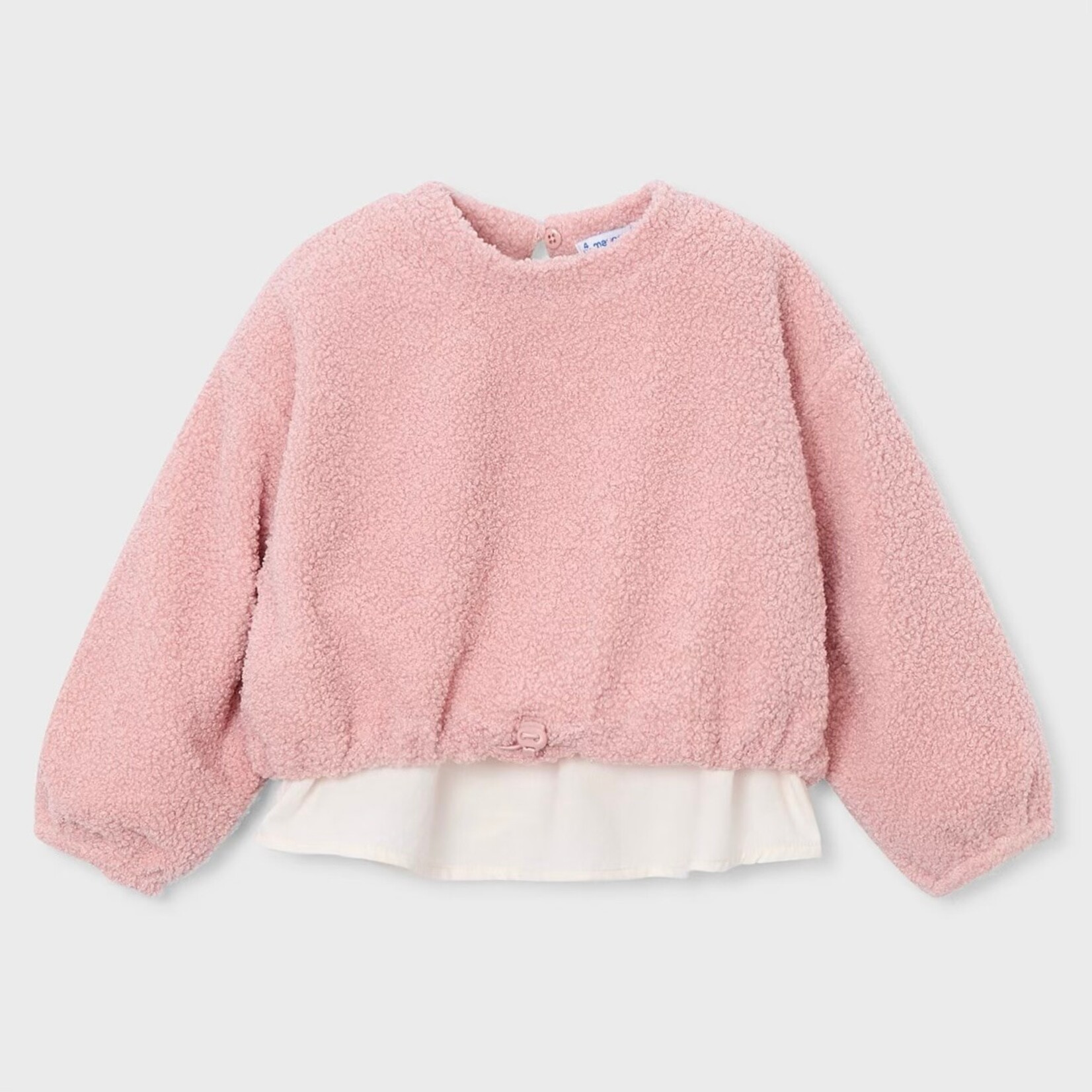 Mayoral Mayoral -  Girl Sweatshirt With Contrast Sherpa (4431)