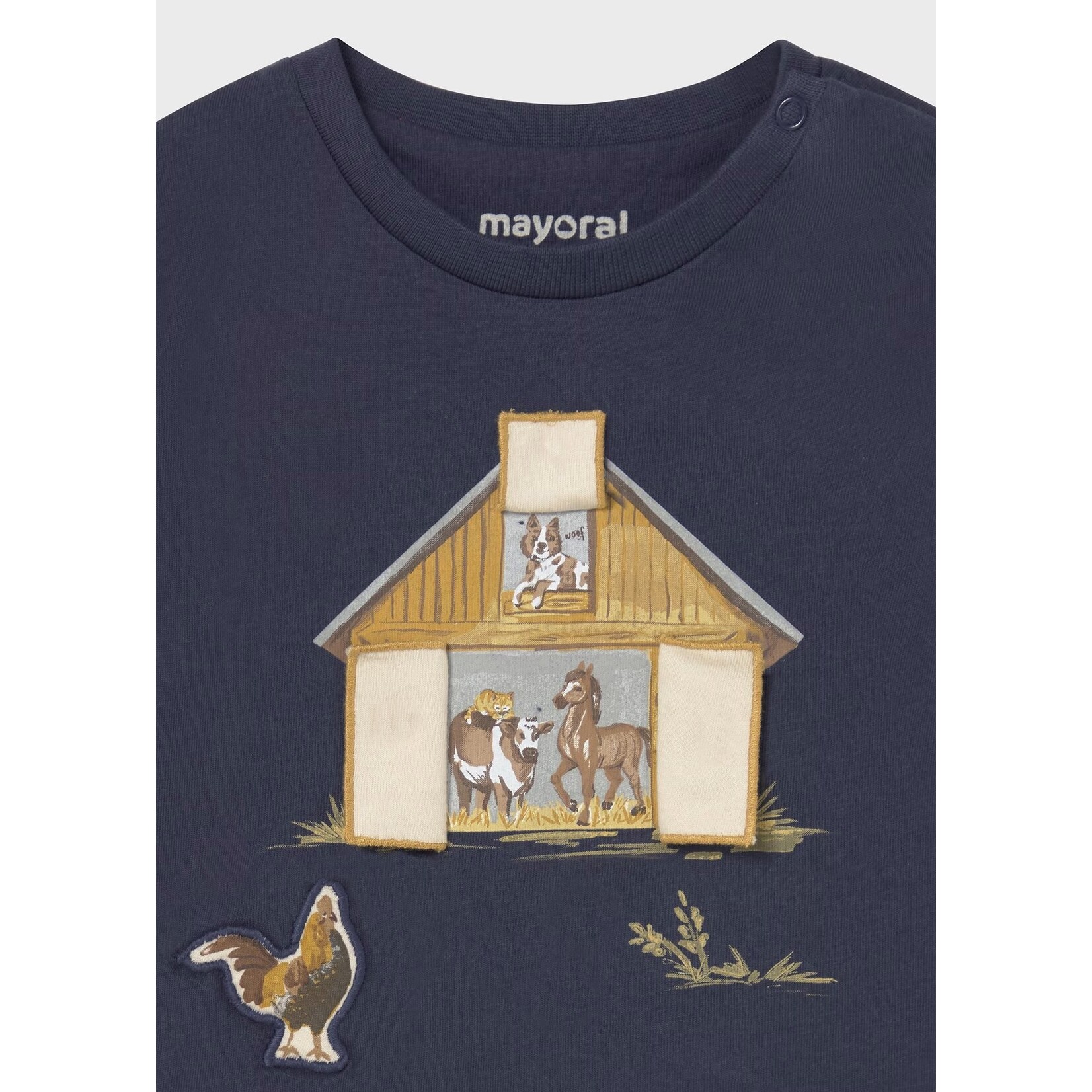 Mayoral Mayoral - L/S " Play"  Barn Shirt