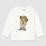 Mayoral Mayoral - L/S Bear Shirt