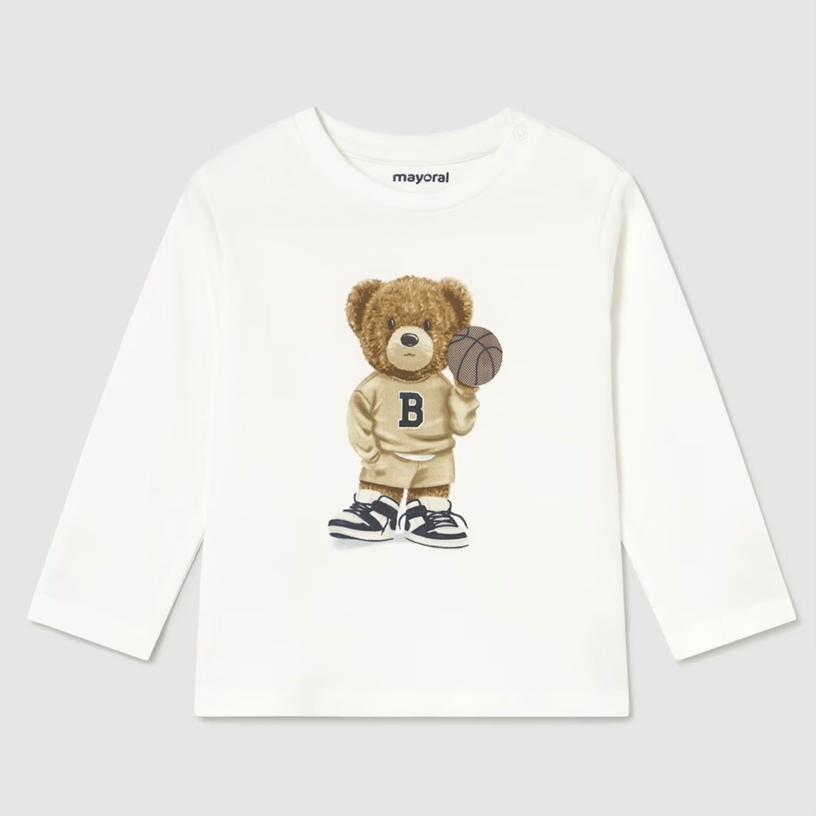Mayoral Mayoral - L/S Bear Shirt
