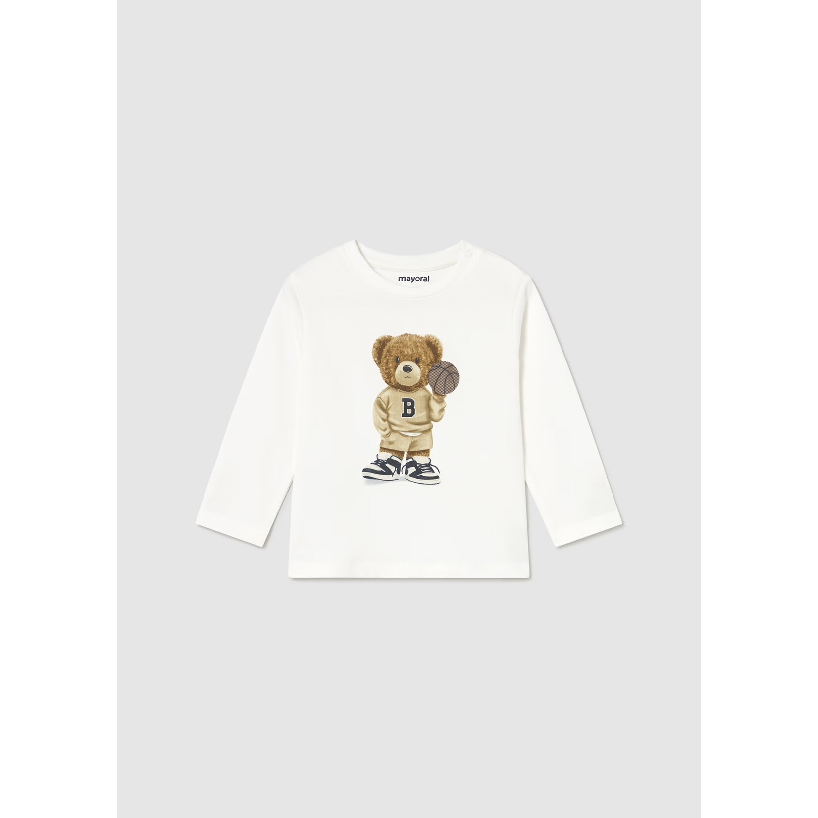 Mayoral Mayoral - L/S Bear Shirt