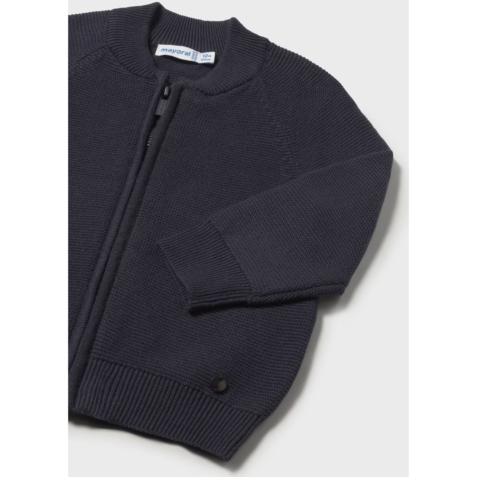 Mayoral Mayoral - Knitted Zip Up Sweater