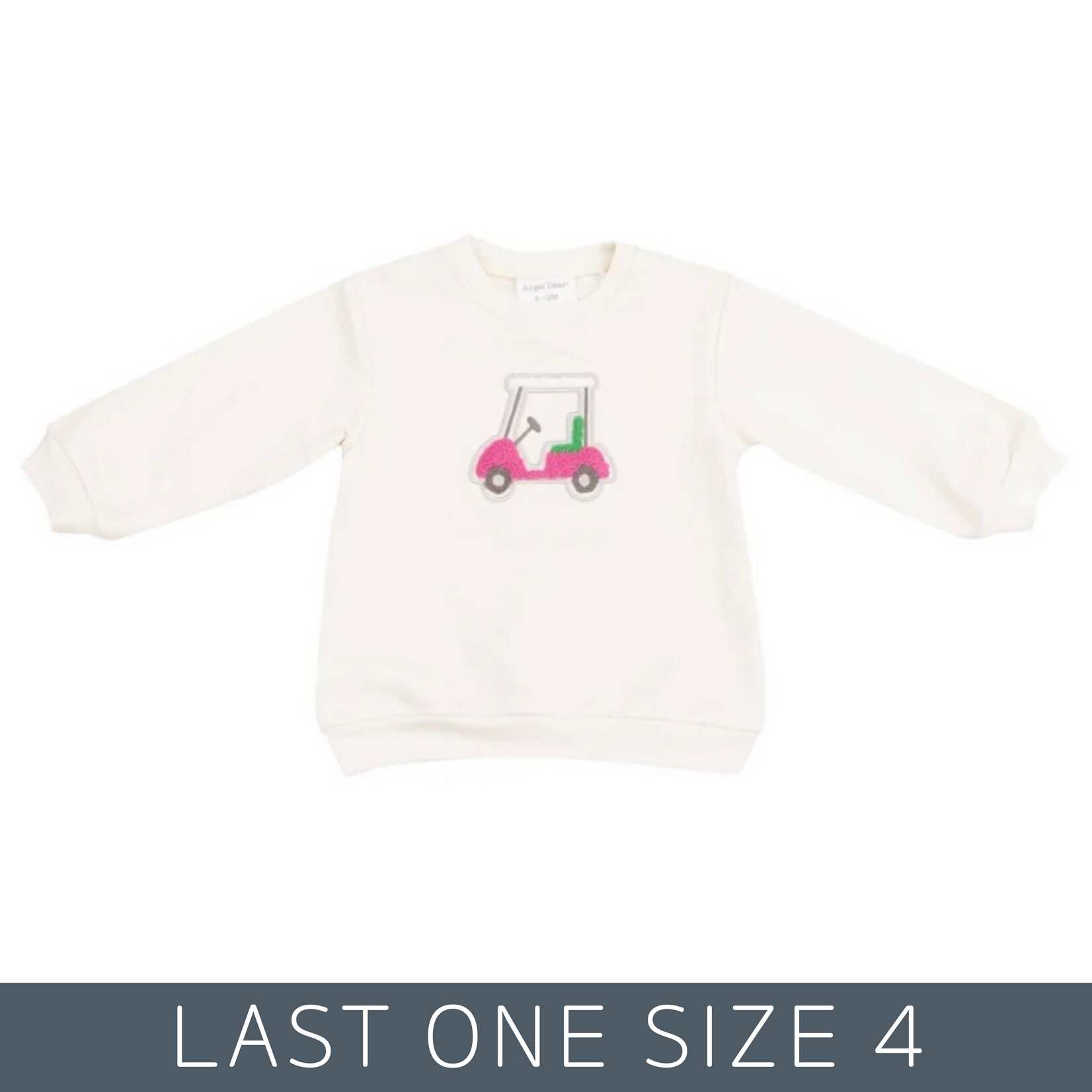 Angel Dear Angel Dear - Oversize French Terry Sweatshirt With Golf Cart