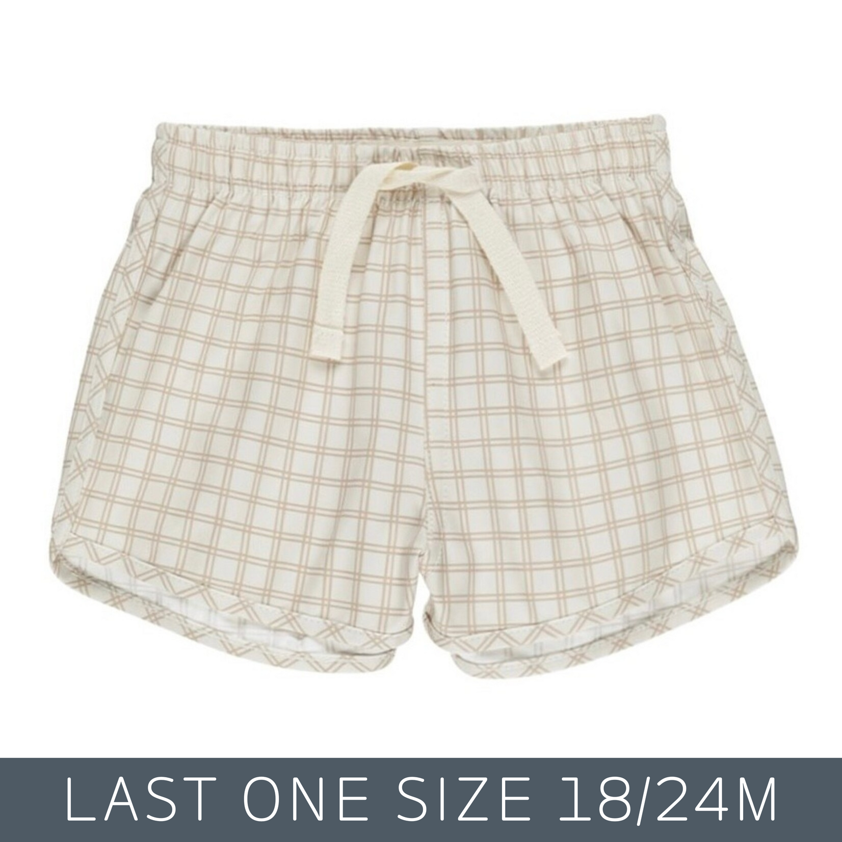 Quincy Mae Quincy Mae - Check Swim Trunk