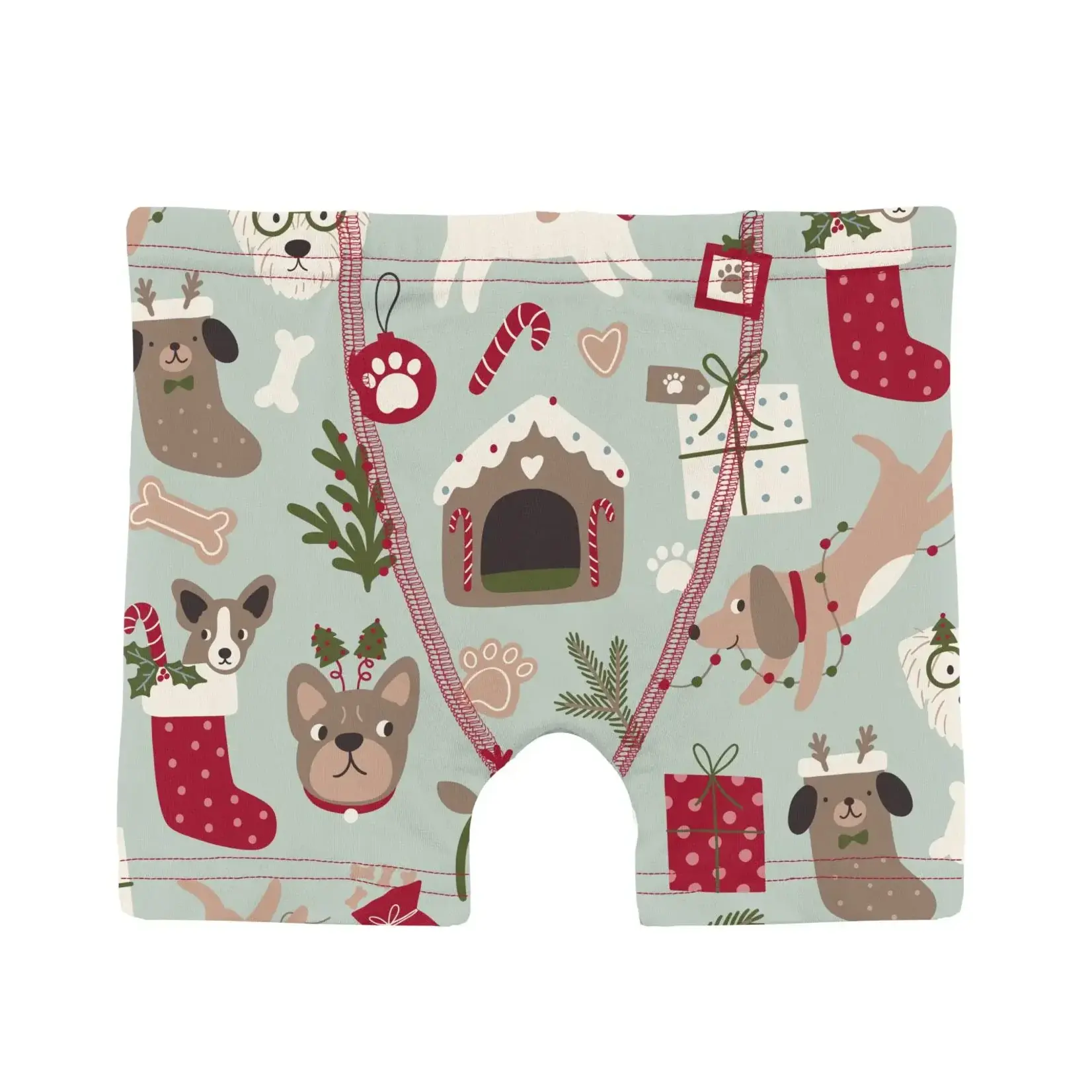 KicKee Pants KicKee Pants - Aloe Christmas Dogs Boxer Brief