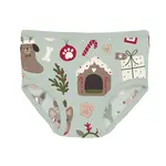 KicKee Pants KicKee Pants - Girl’s Underwear Aloe Christmas Dogs