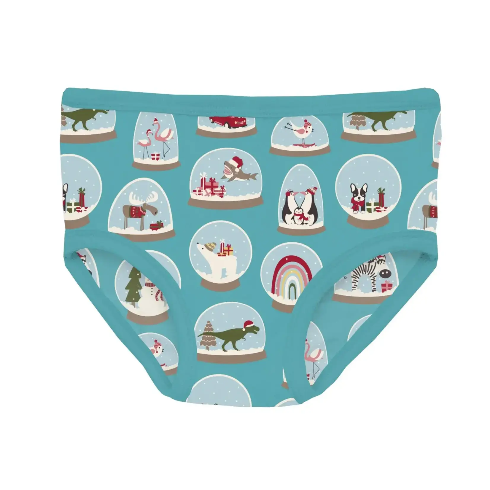 KicKee Pants KicKee Pants - Girl’s Underwear Glacier Snow Globes