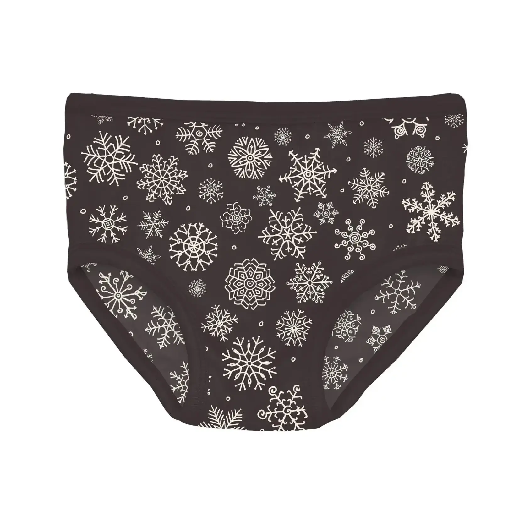 KicKee Pants KicKee Pants - Girl’s Underwear Chalkboard Snowflakes