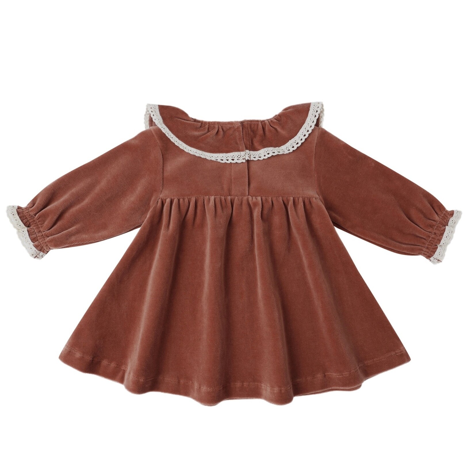 Quincy Mae Quincy Mae - Velour Dress