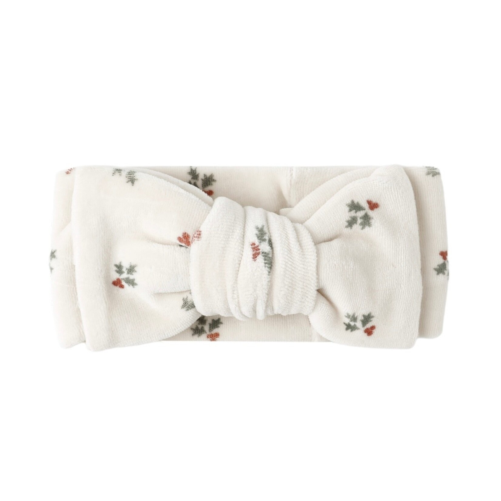 Quincy Mae Quincy Mae - Velour Bow Headband