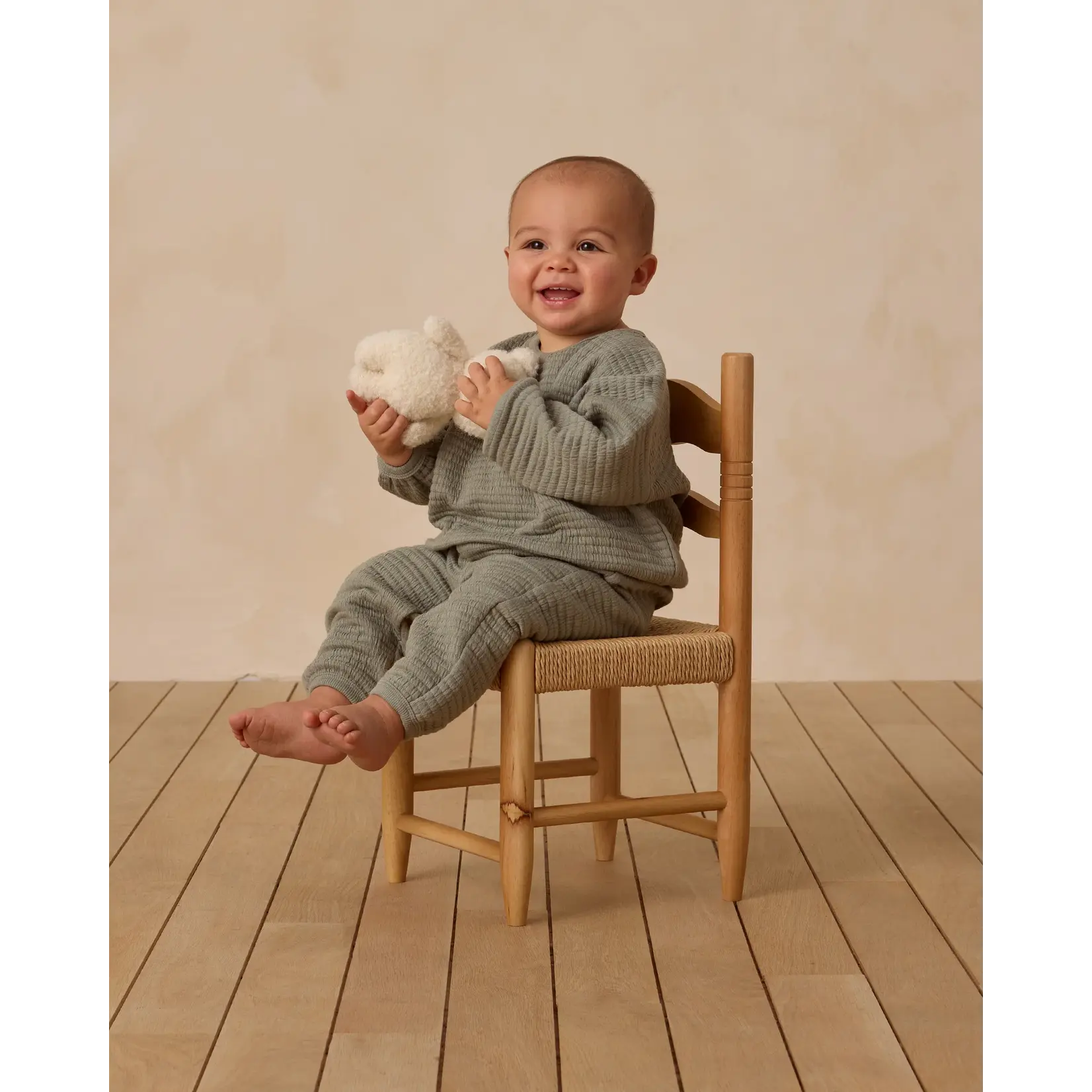 Quincy Mae Quincy Mae - Textured Sweat Set