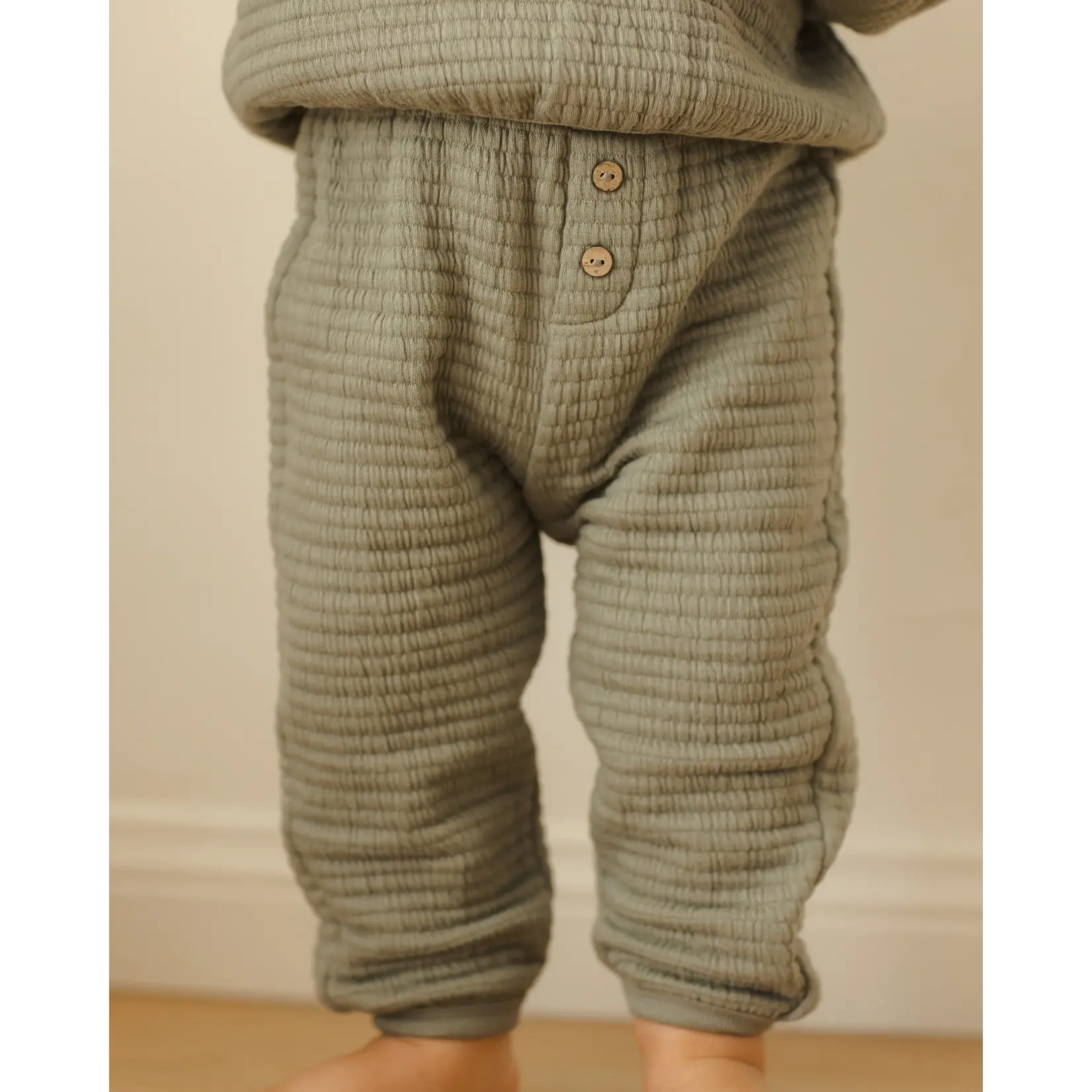 Quincy Mae Quincy Mae - Textured Sweat Set