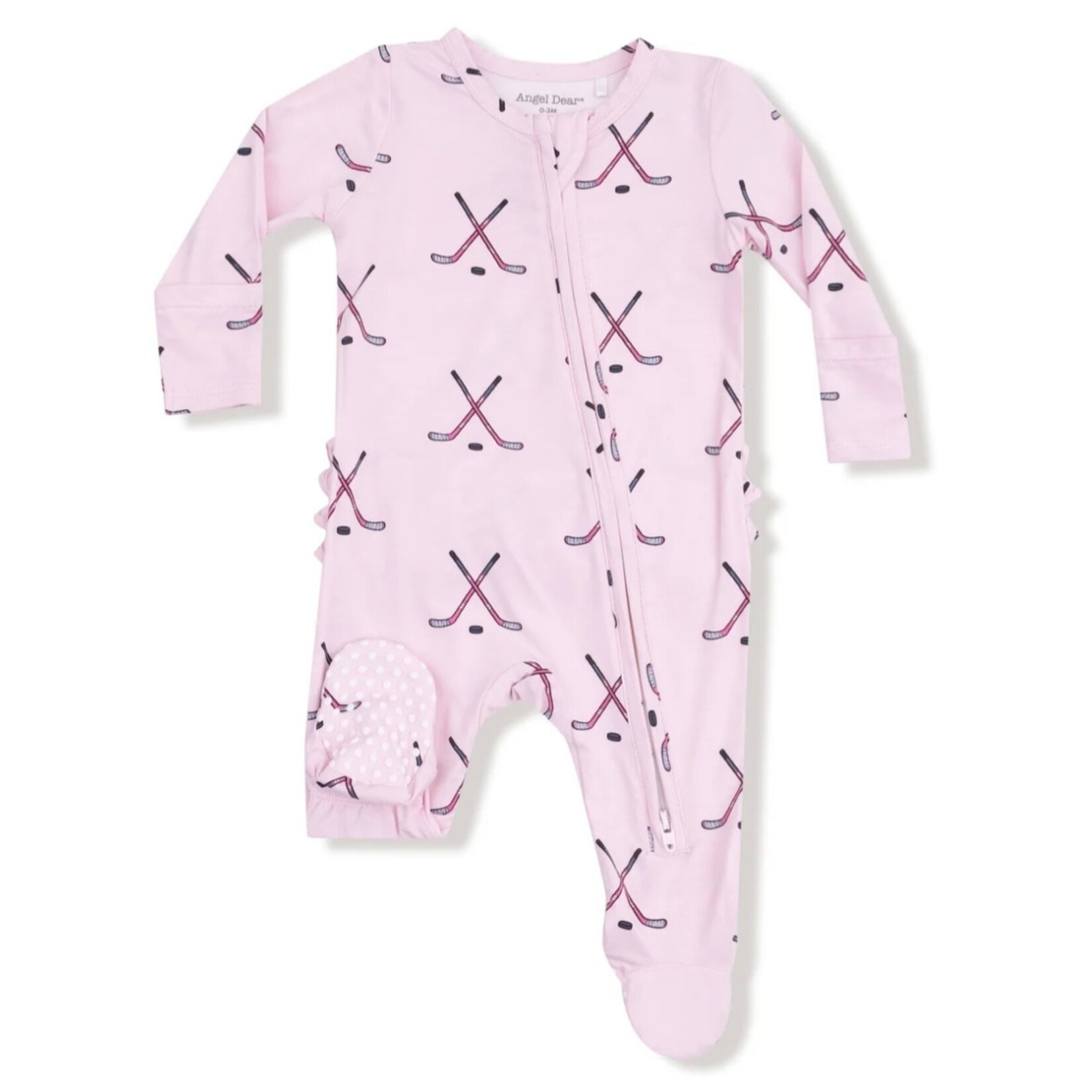 Angel Dear Angel Dear - 2 Way Hockey Zipper Footie