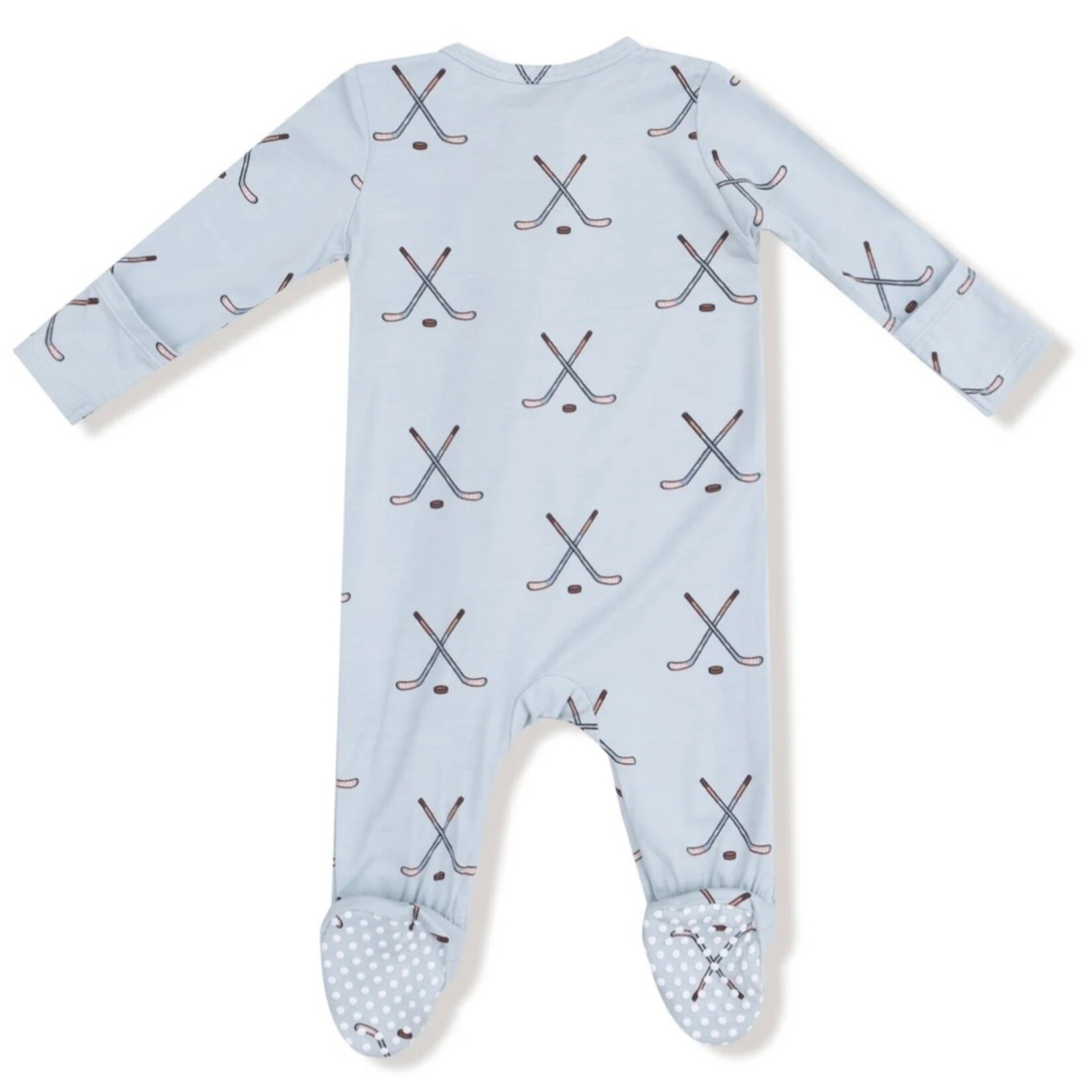 Angel Dear Angel Dear - 2 Way Hockey Zipper Footie