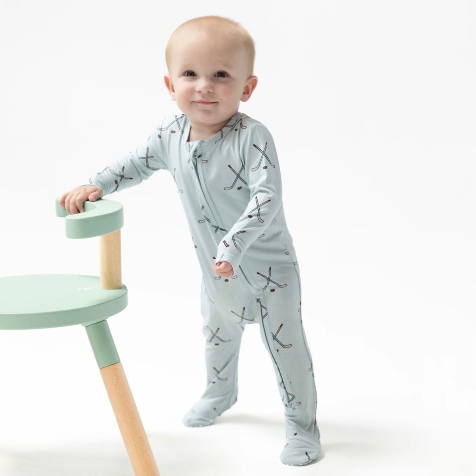 Angel Dear Angel Dear - 2 Way Hockey Zipper Footie