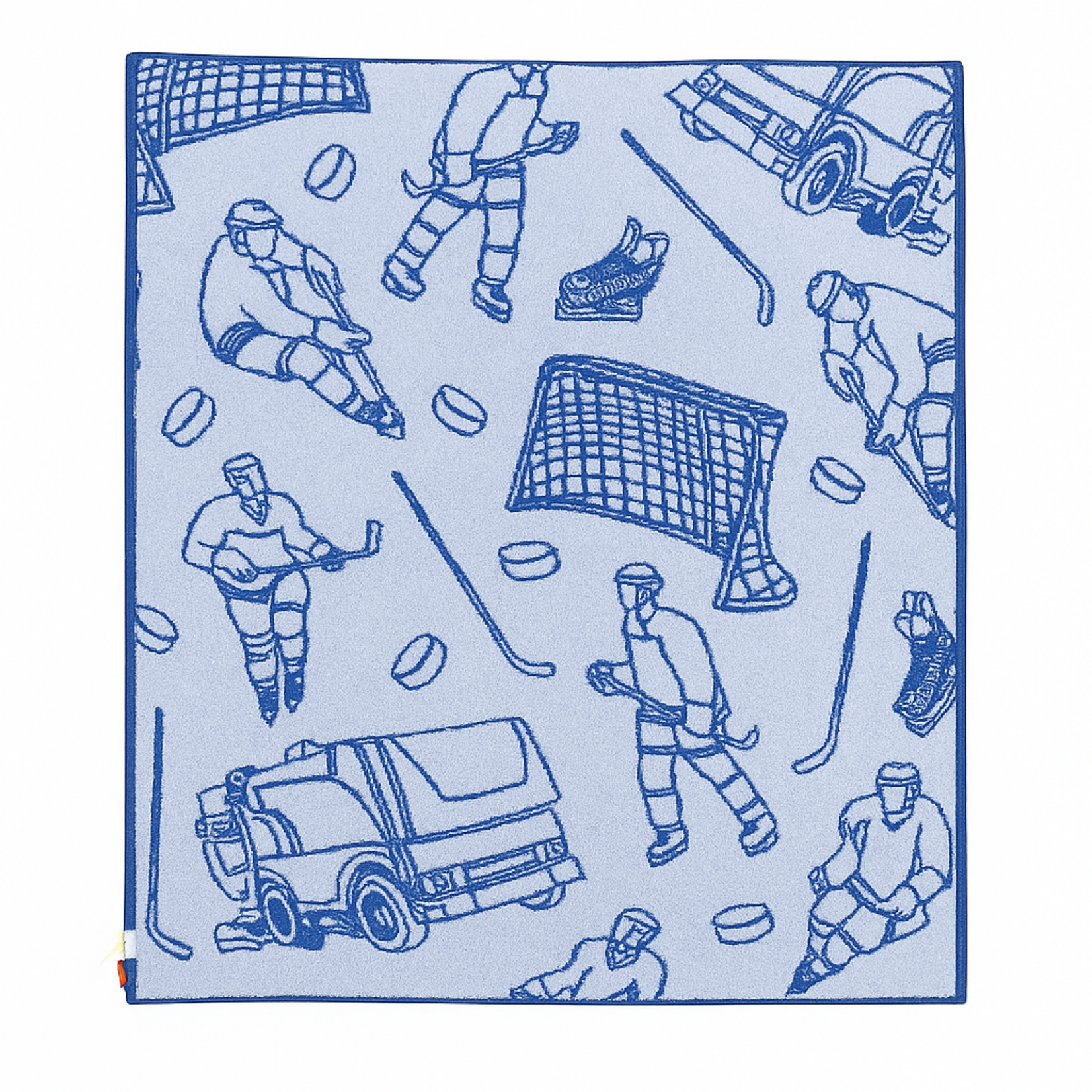 Pip + Phee Pip + Phee - Zamboni Plush Blanket