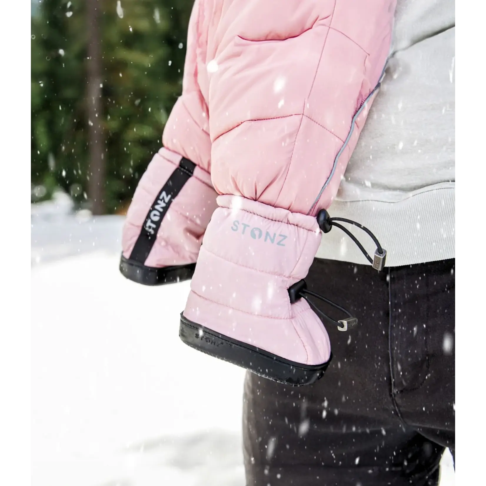 Stonz Stonz - Puffer Bootie | Haze Pink