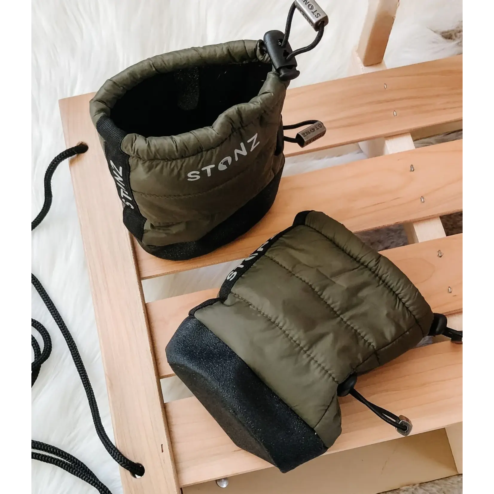 Stonz Stonz - Puffer Bootie | Pine