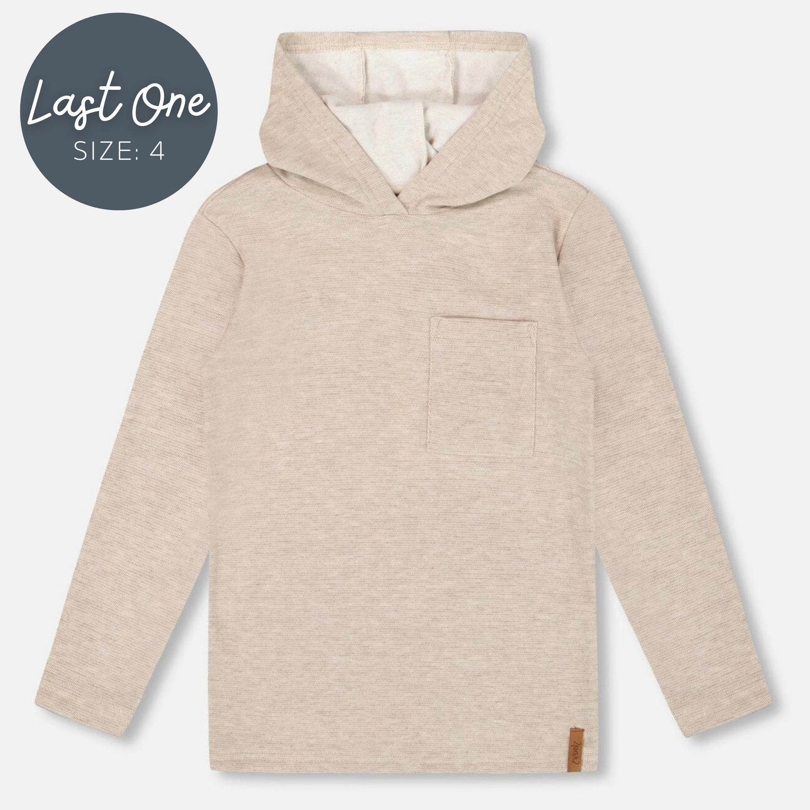 Deux Par Deux Deux Par Deux  - Brused Jersey Hooded T-shirt