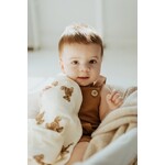ba.be.O ba.be.O - Organic Cotton Muslin Teddy Bear Swaddle