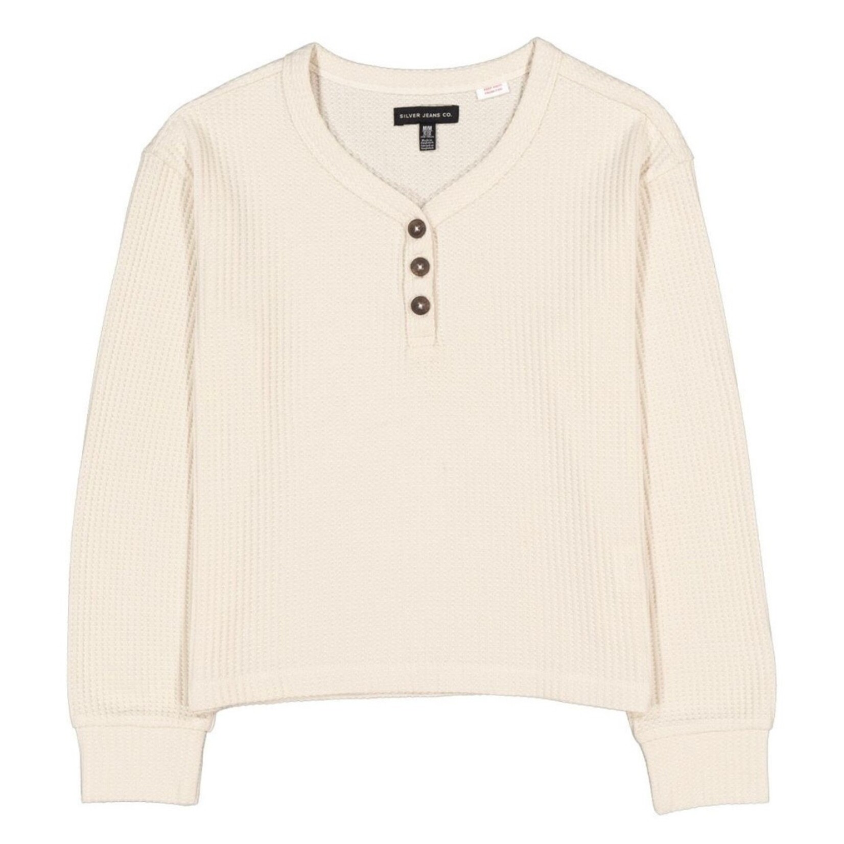 Silver Jeans Silver Jeans - L/S Super Soft Thermal Knit Henley