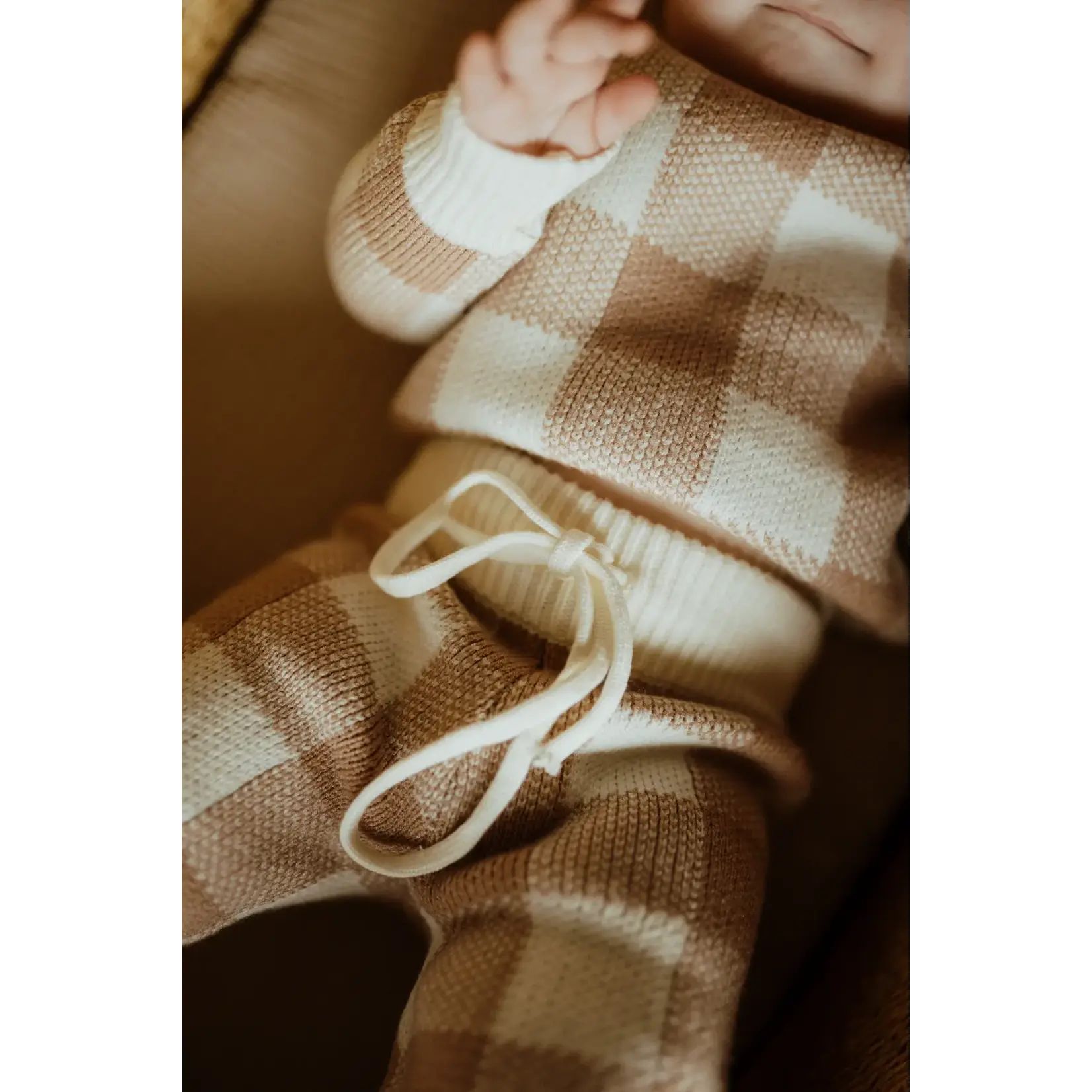 ba.be.O ba.be.O - Checkered Knit Suit