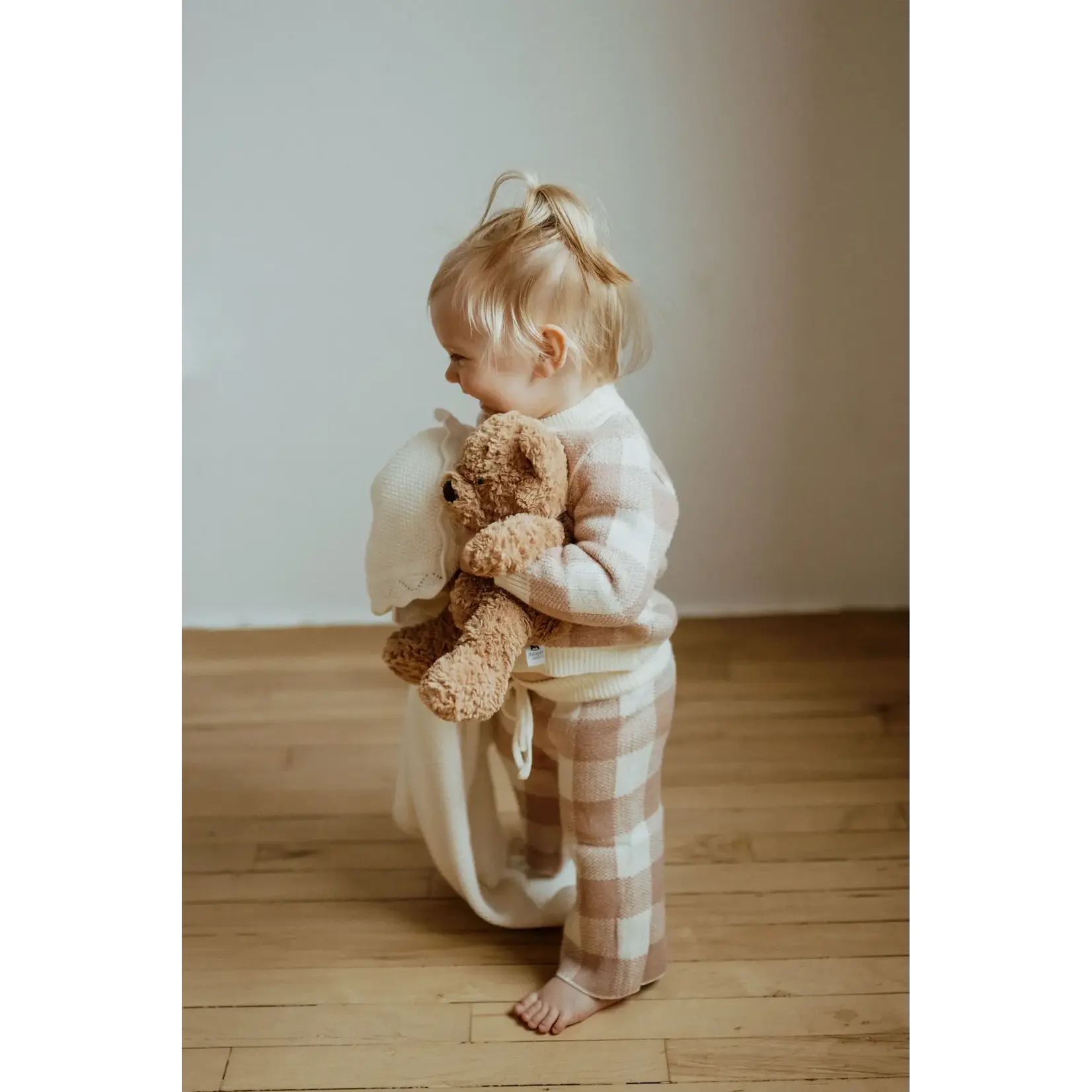 ba.be.O ba.be.O - Checkered Knit Suit