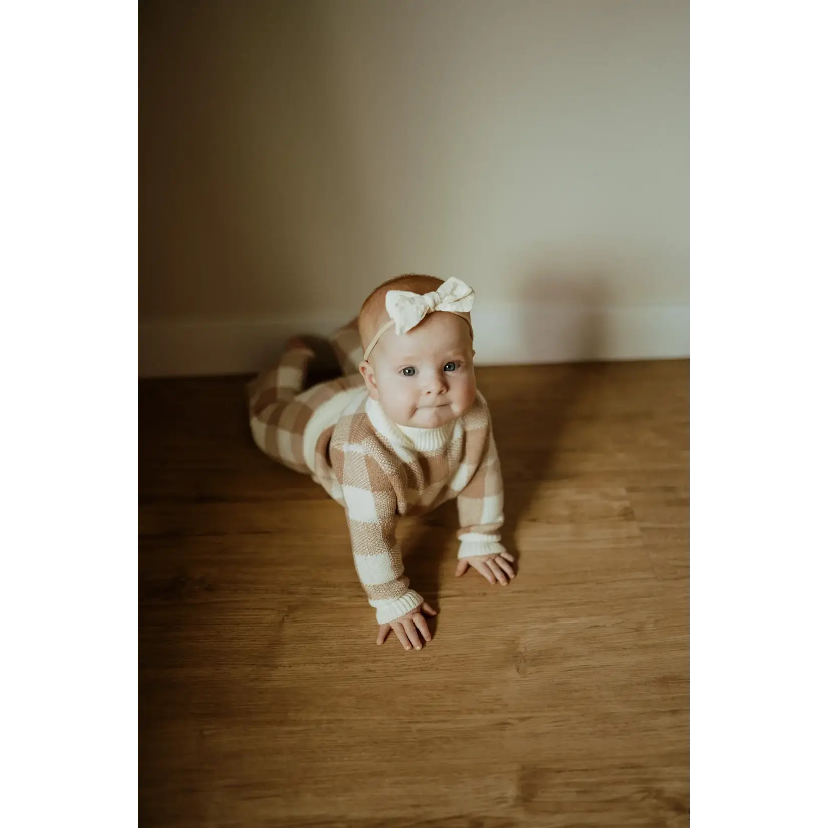 ba.be.O ba.be.O - Checkered Knit Suit