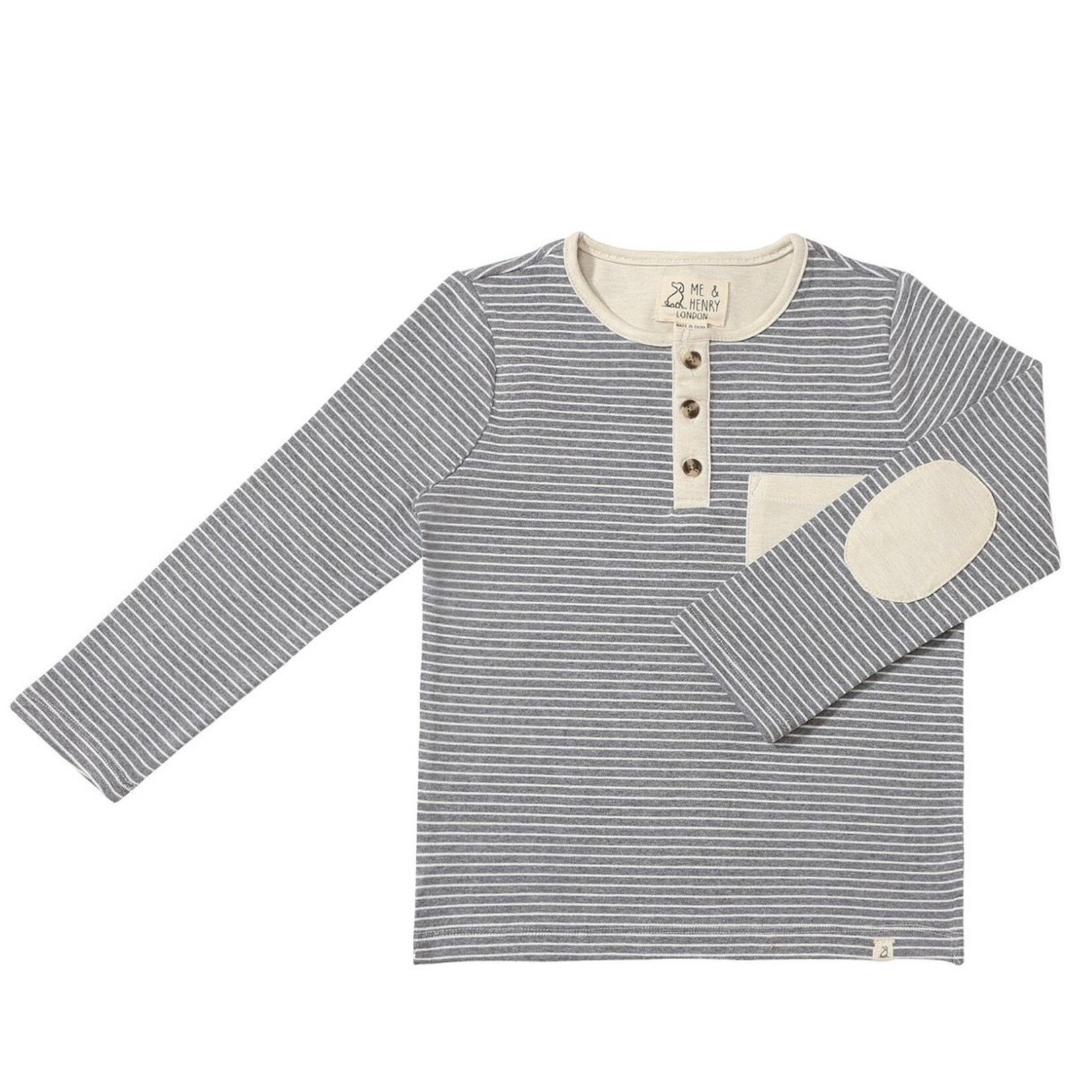 Me & Henry Me & Henry - Linden Henley L/S Shirt