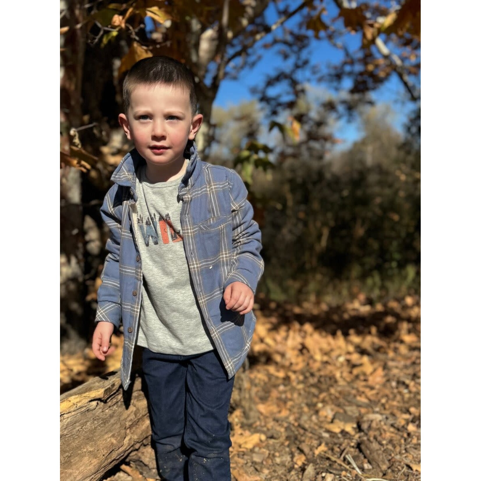 Me & Henry Me & Henry - Adventure Sherpa Lined Shirt