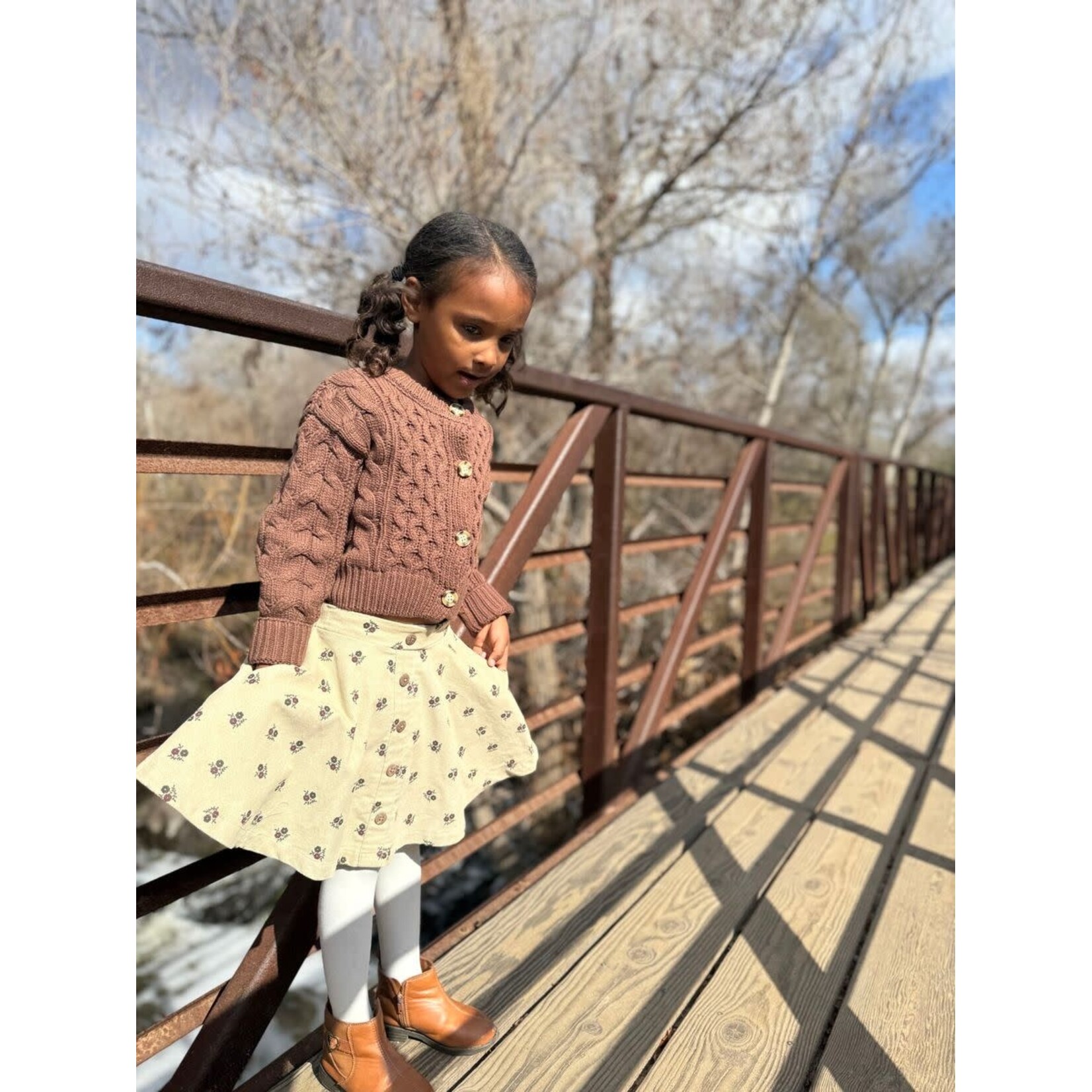 Vignette Vignette - Cara  Corduroy Skirt