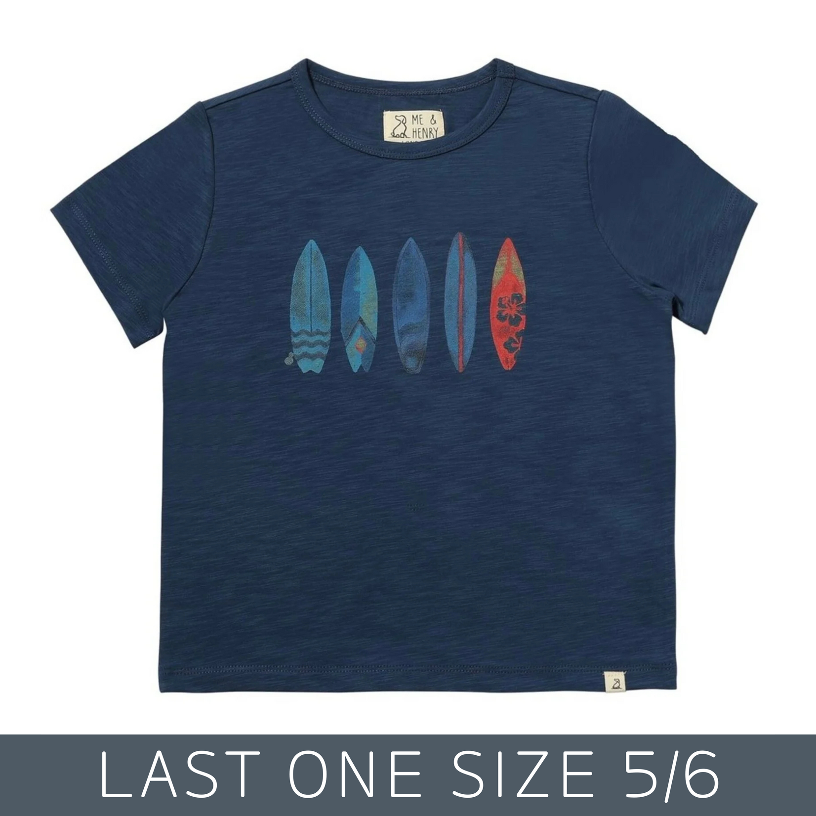 Me & Henry Me & Henry - Falmouth Printed Surfboard Tee