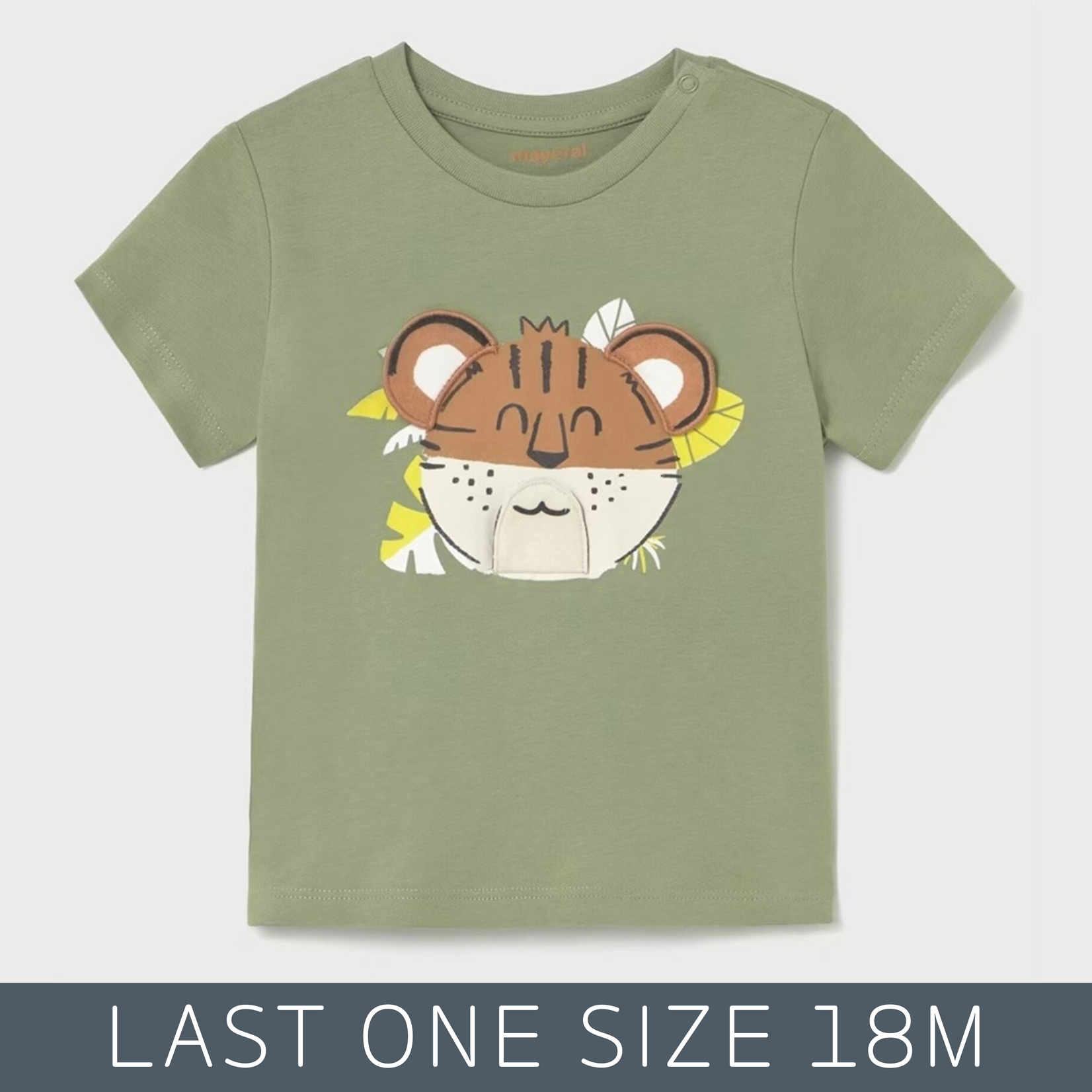 Mayoral Mayoral - S/S Tiger T-Shirt