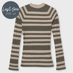 Mayoral Mayoral - Rib Knit Mock Neck Sweater