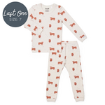 Coccoli Coccoli - L/S Modal Pajama Set | Cows