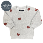 Brunette The Label Brunette The Label -  Kids All Over Heart Crew