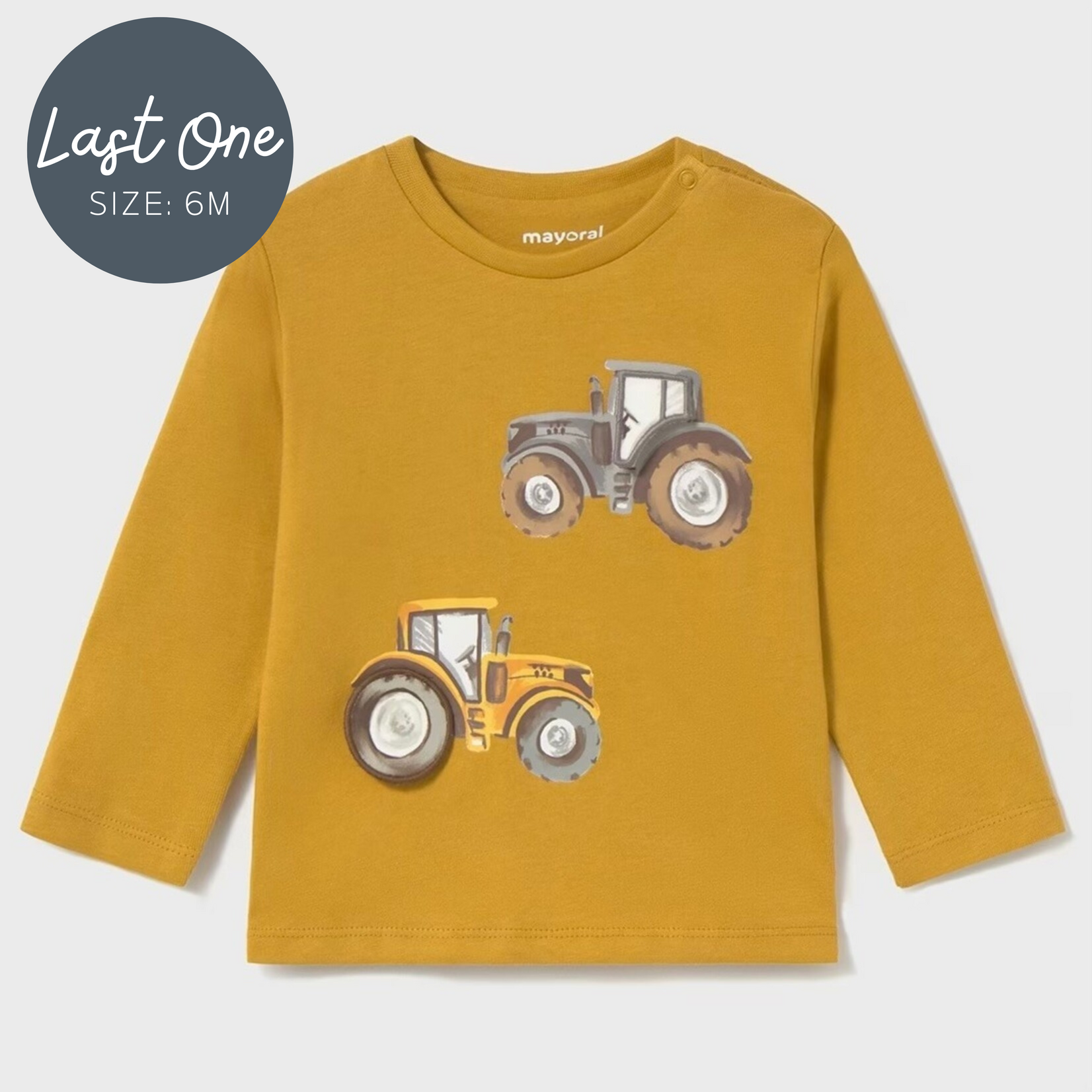 Mayoral Mayoral - L/S Play Tractor Shirt