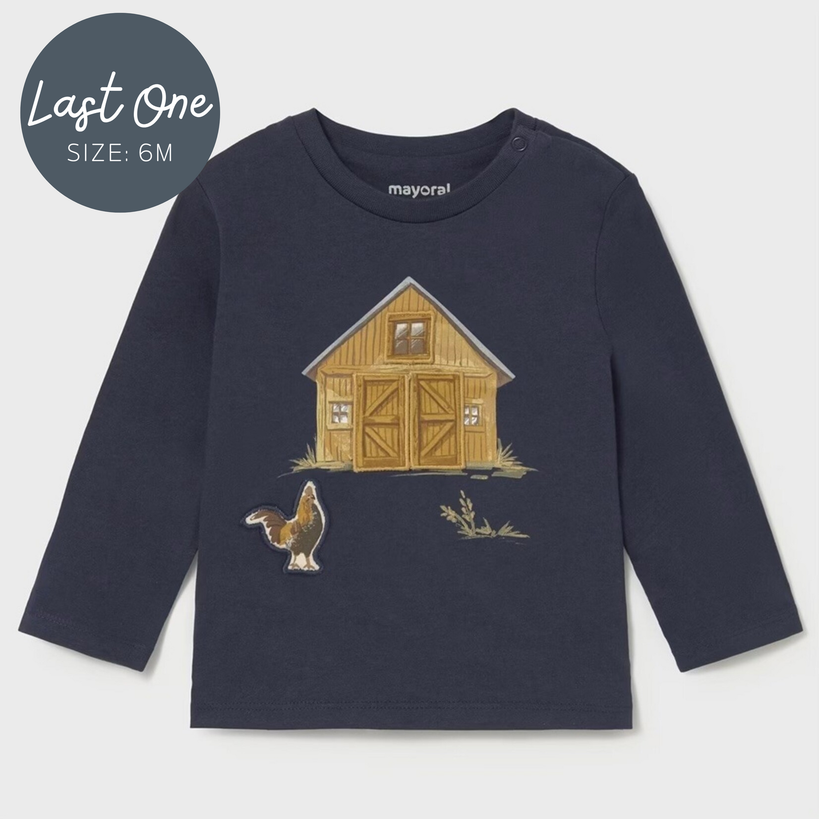 Mayoral Mayoral - L/S " Play"  Barn Shirt