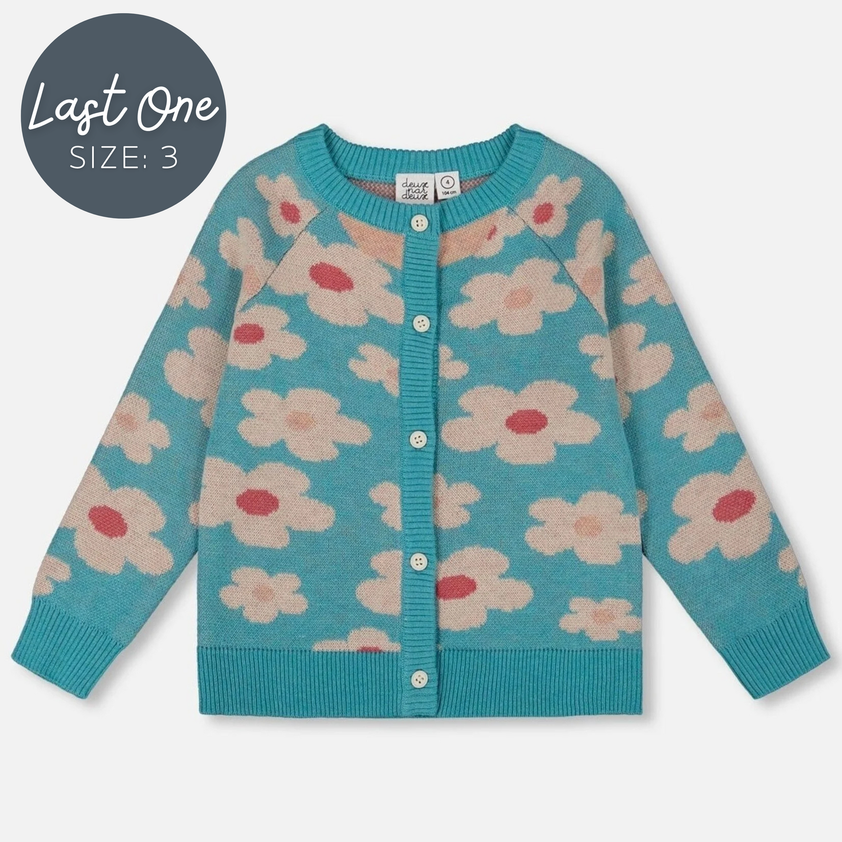 Deux Par Deux Deux Par Deux  - Button Front Knitted Cardigan