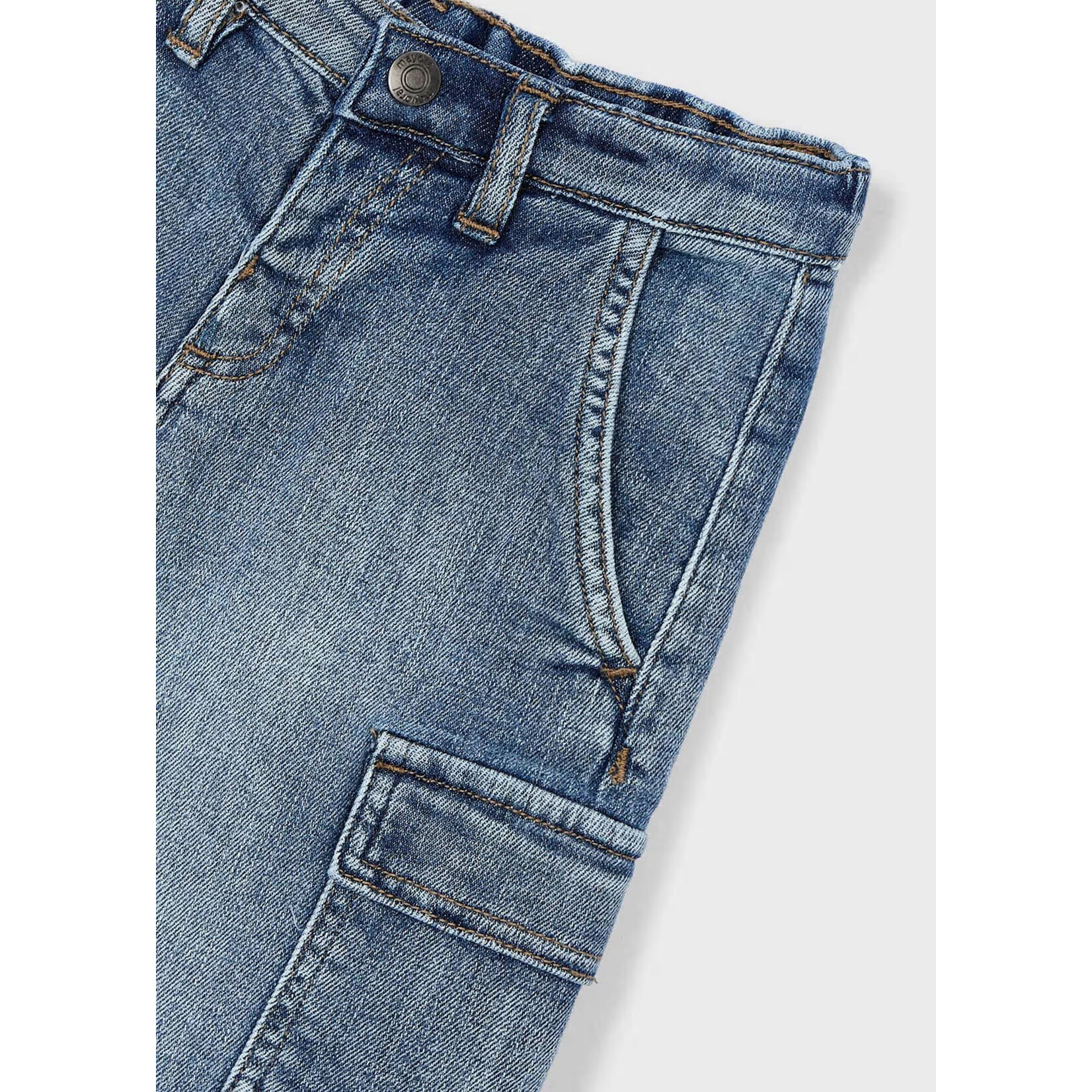 Mayoral Mayoral - Cargo Denim Shorts (3206)