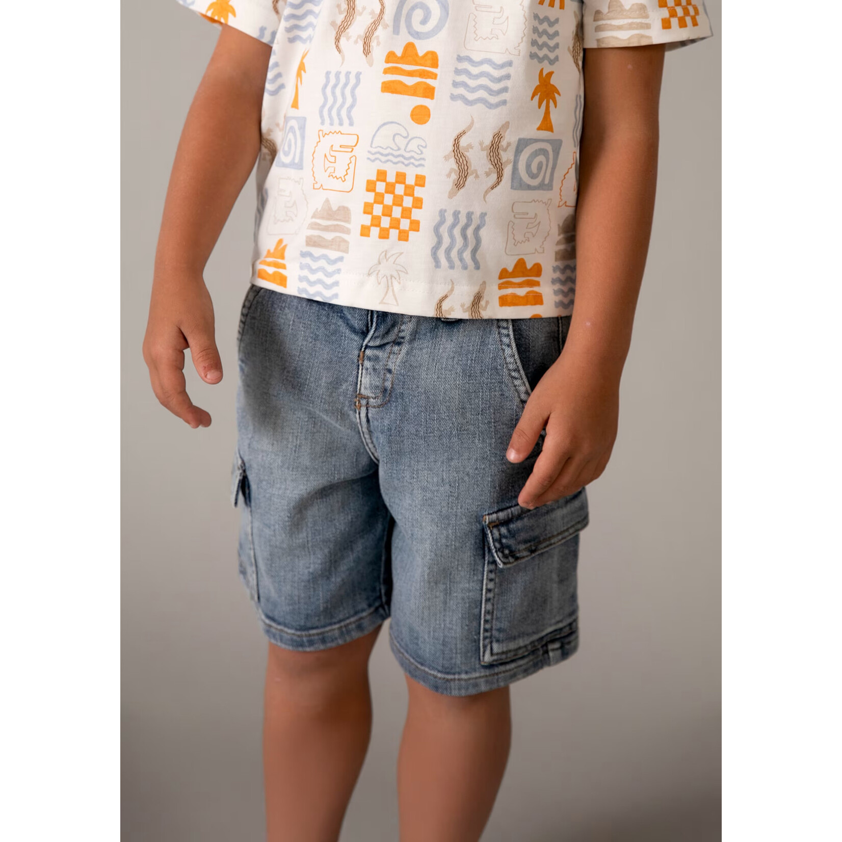 Mayoral Mayoral - Cargo Denim Shorts (3206)